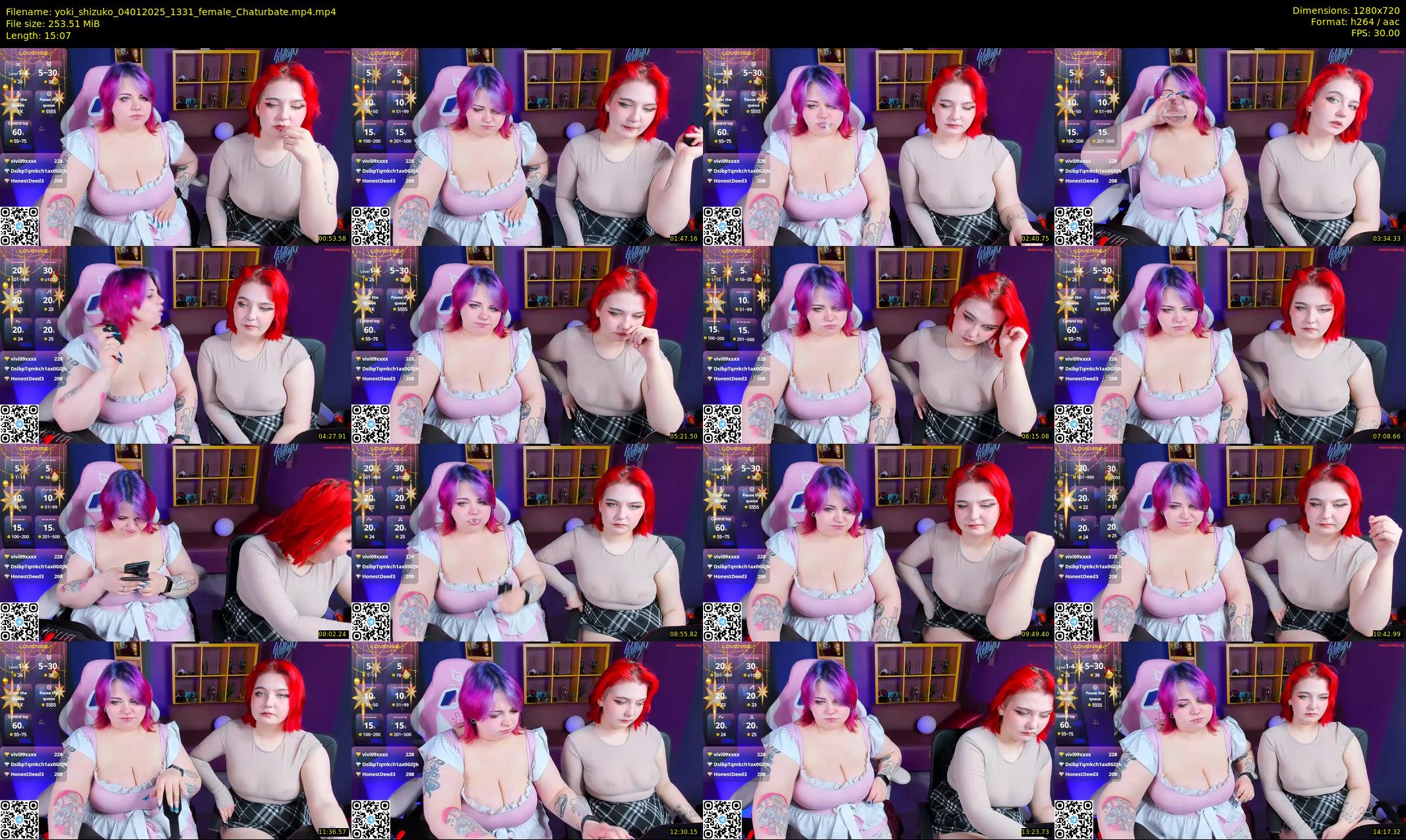 yoki_shizuko — 16 minute Chaturbate female cam show recording, 720p, Jan 4, 2025
