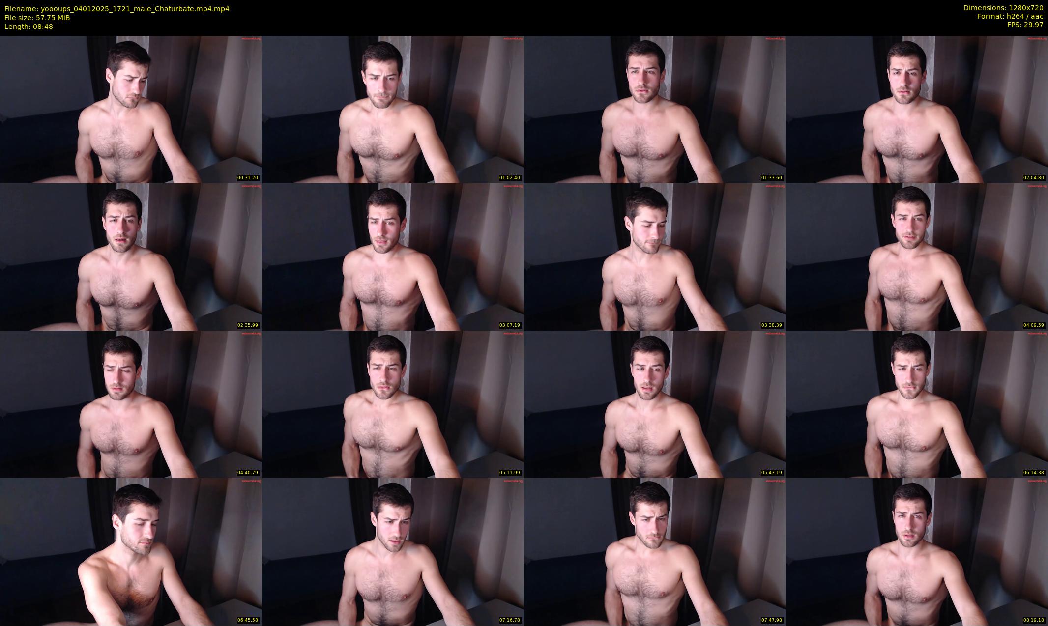yoooups — 9 minute Chaturbate male cam show recording, 720p, Jan 4, 2025