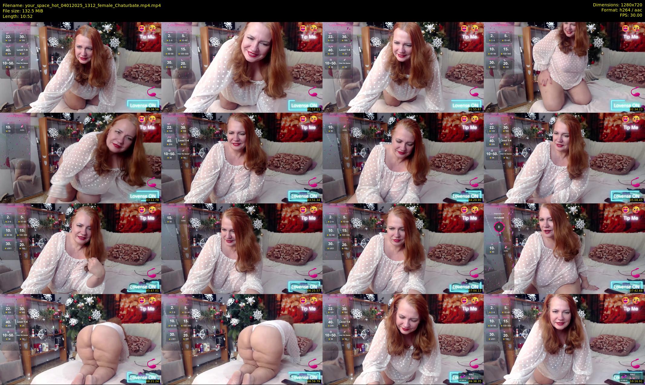 your_space_hot — 11 minute Chaturbate female cam show recording, 720p, Jan 4, 2025