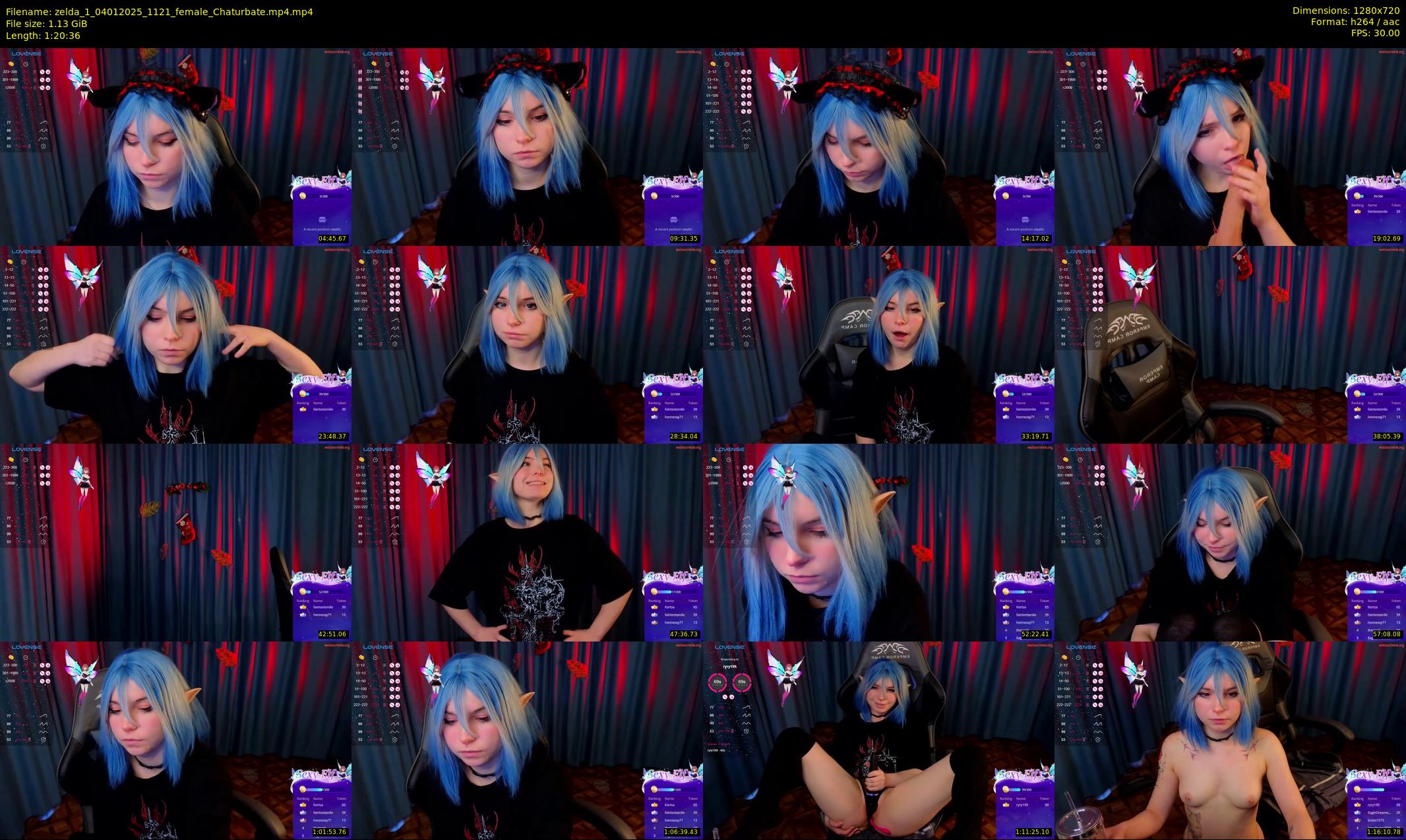 zelda_1 — 81 minute Chaturbate female cam show recording, 720p, Jan 4, 2025