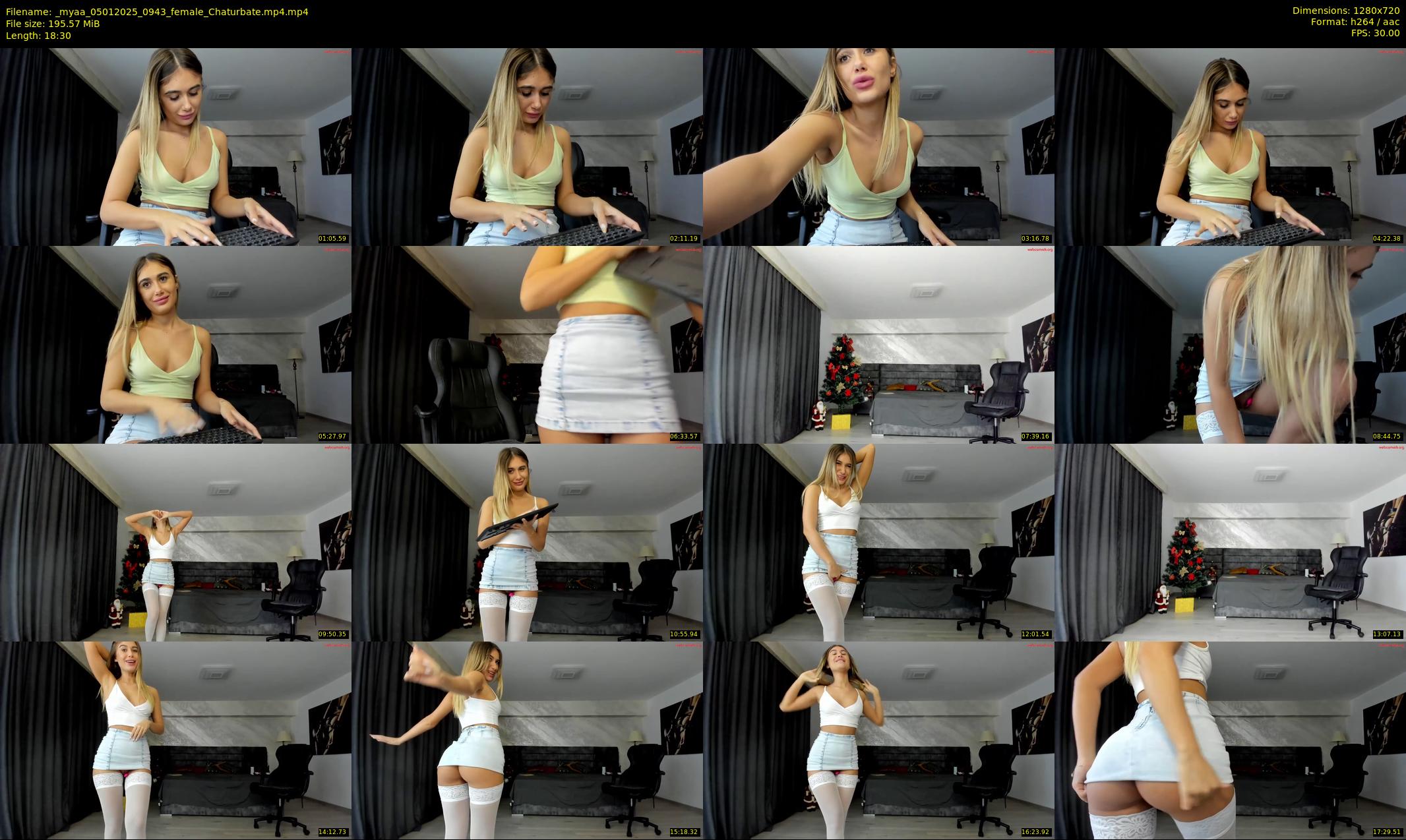 _myaa — 19 minute Chaturbate female cam show recording, 720p, Jan 5, 2025
