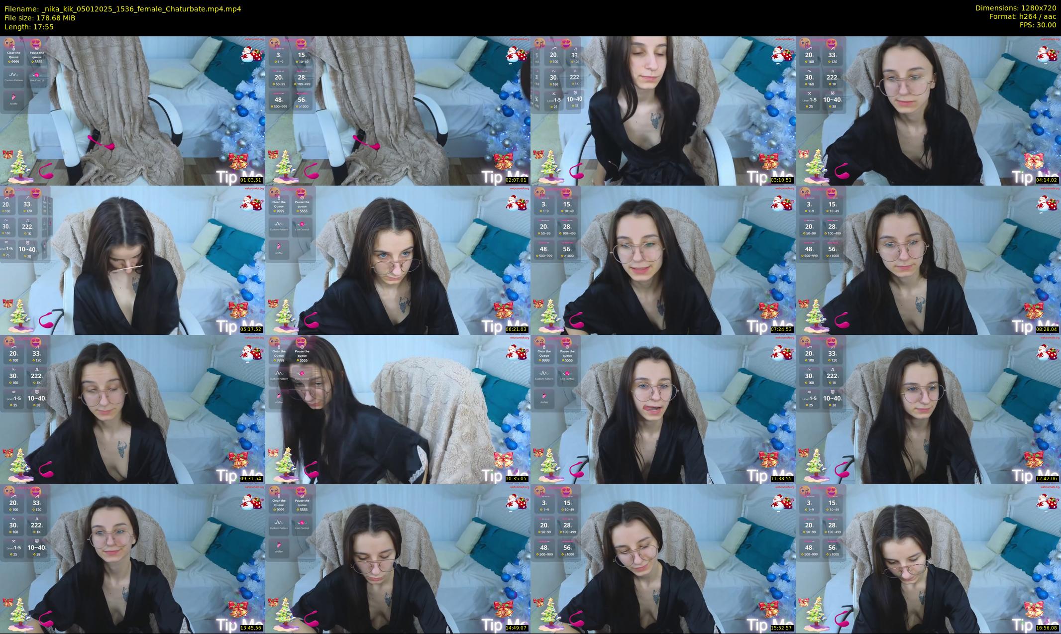 _nika_kik — 18 minute Chaturbate female cam show recording, 720p, Jan 5, 2025