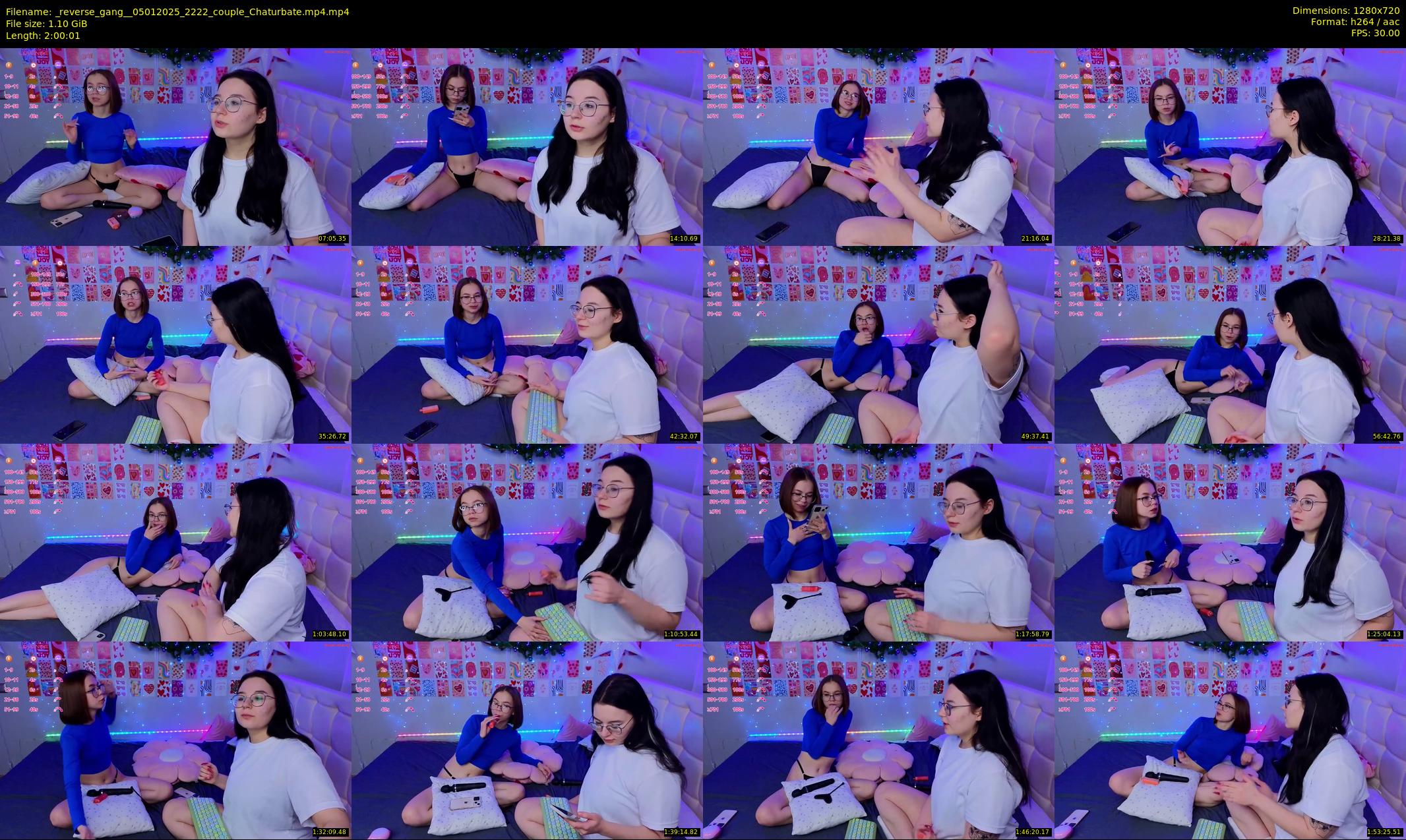_reverse_gang_ — 121 minute Chaturbate couple cam show recording, 720p, Jan 5, 2025