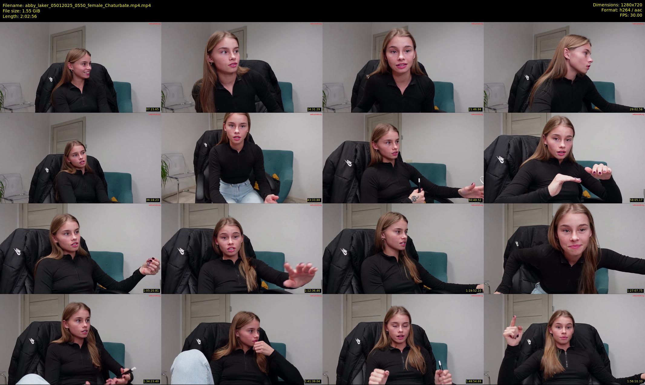 abby_laker — 123 minute Chaturbate female cam show recording, 720p, Jan 5, 2025