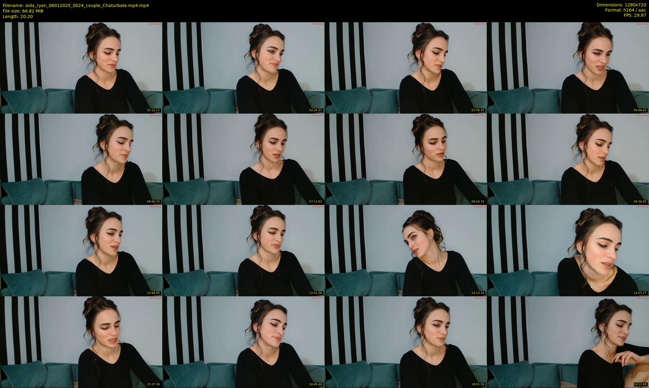 aida_ryan — 21 minute Chaturbate couple cam show recording, 720p, Jan 6, 2025