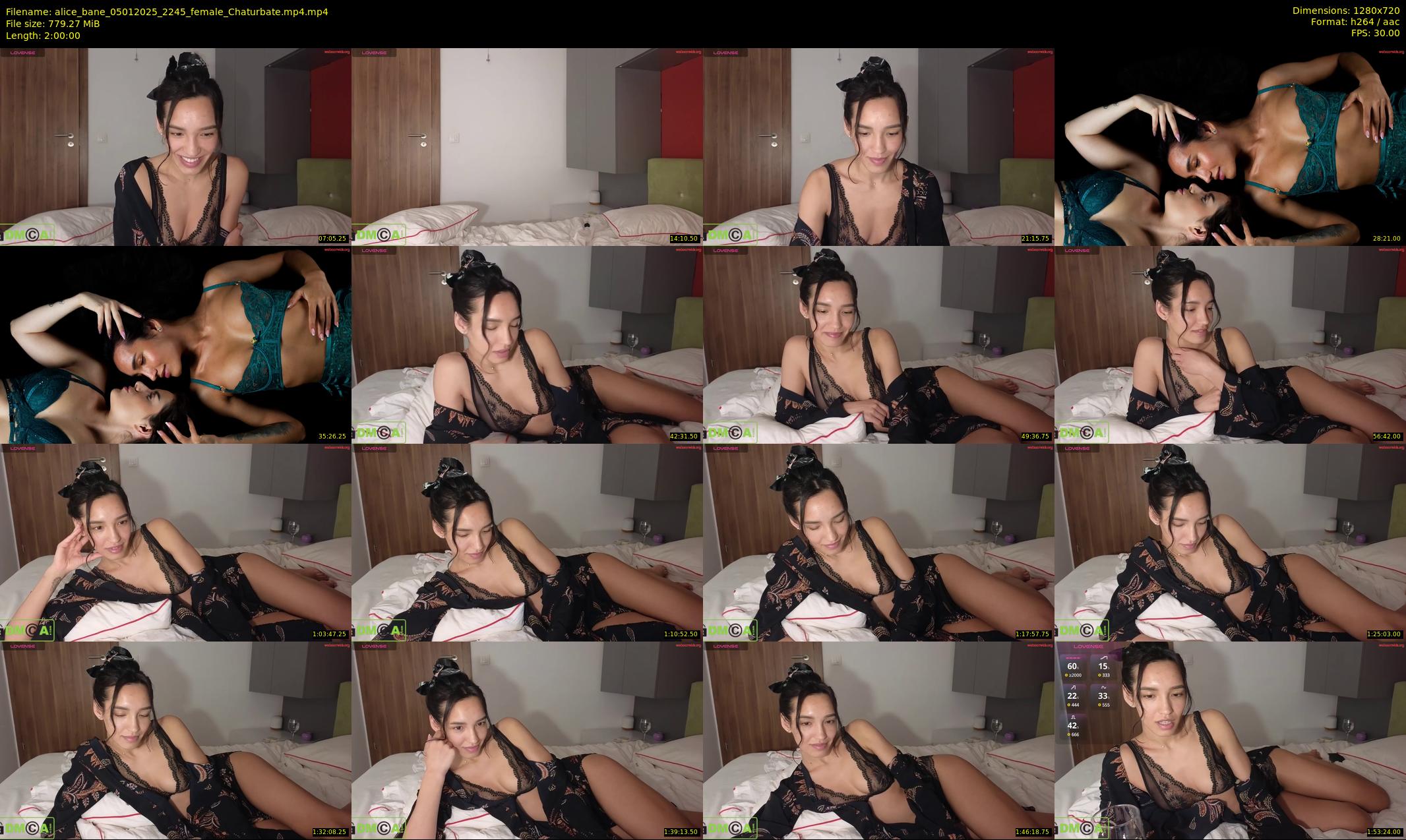 alice_bane — 120 minute Chaturbate female cam show recording, 720p, Jan 5, 2025