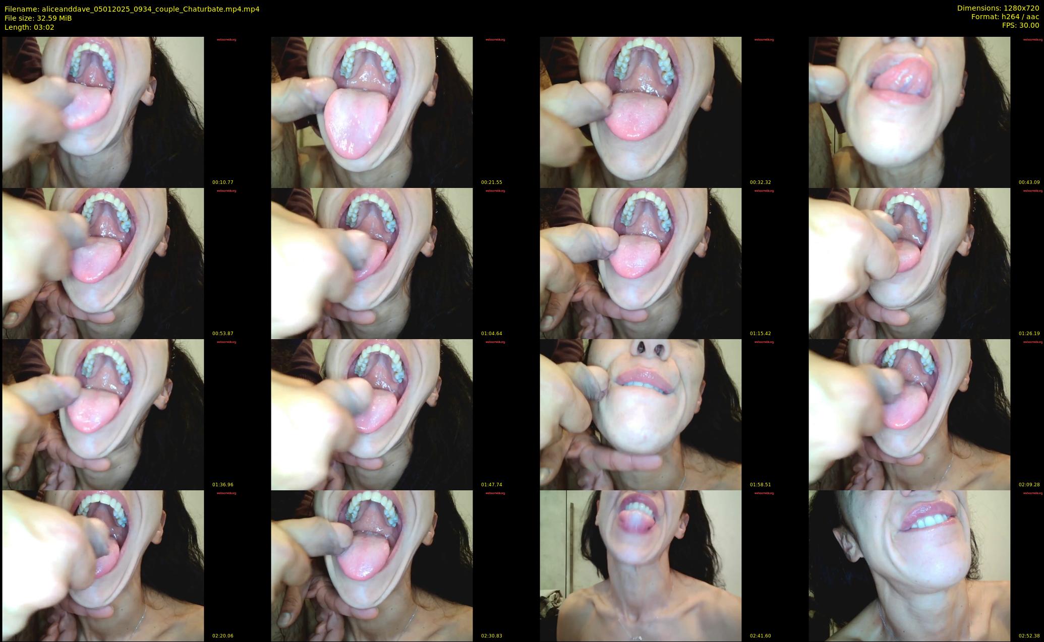 aliceanddave — 4 minute Chaturbate couple cam show recording, 720p, Jan 5, 2025