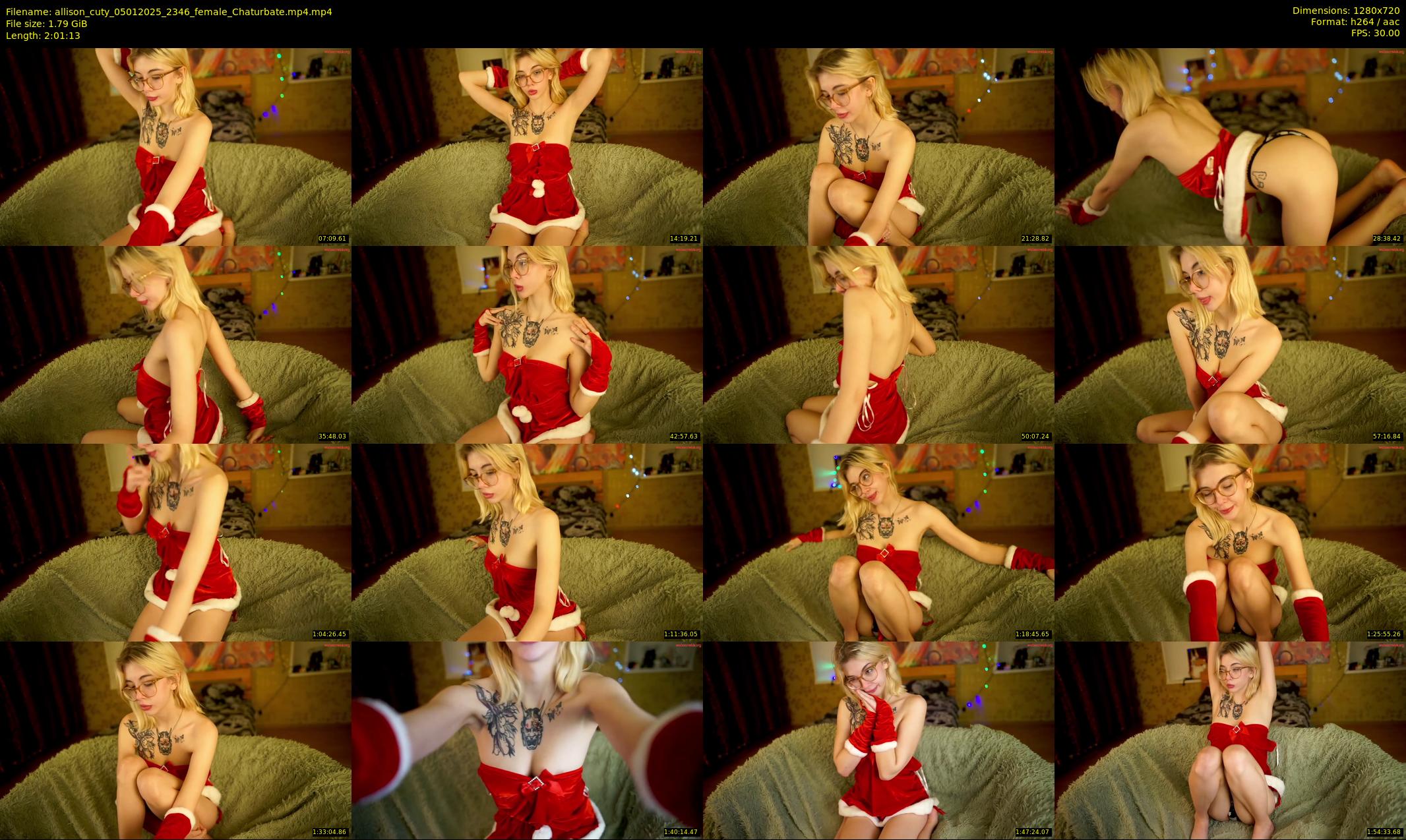 allison_cuty — 122 minute Chaturbate female cam show recording, 720p, Jan 5, 2025