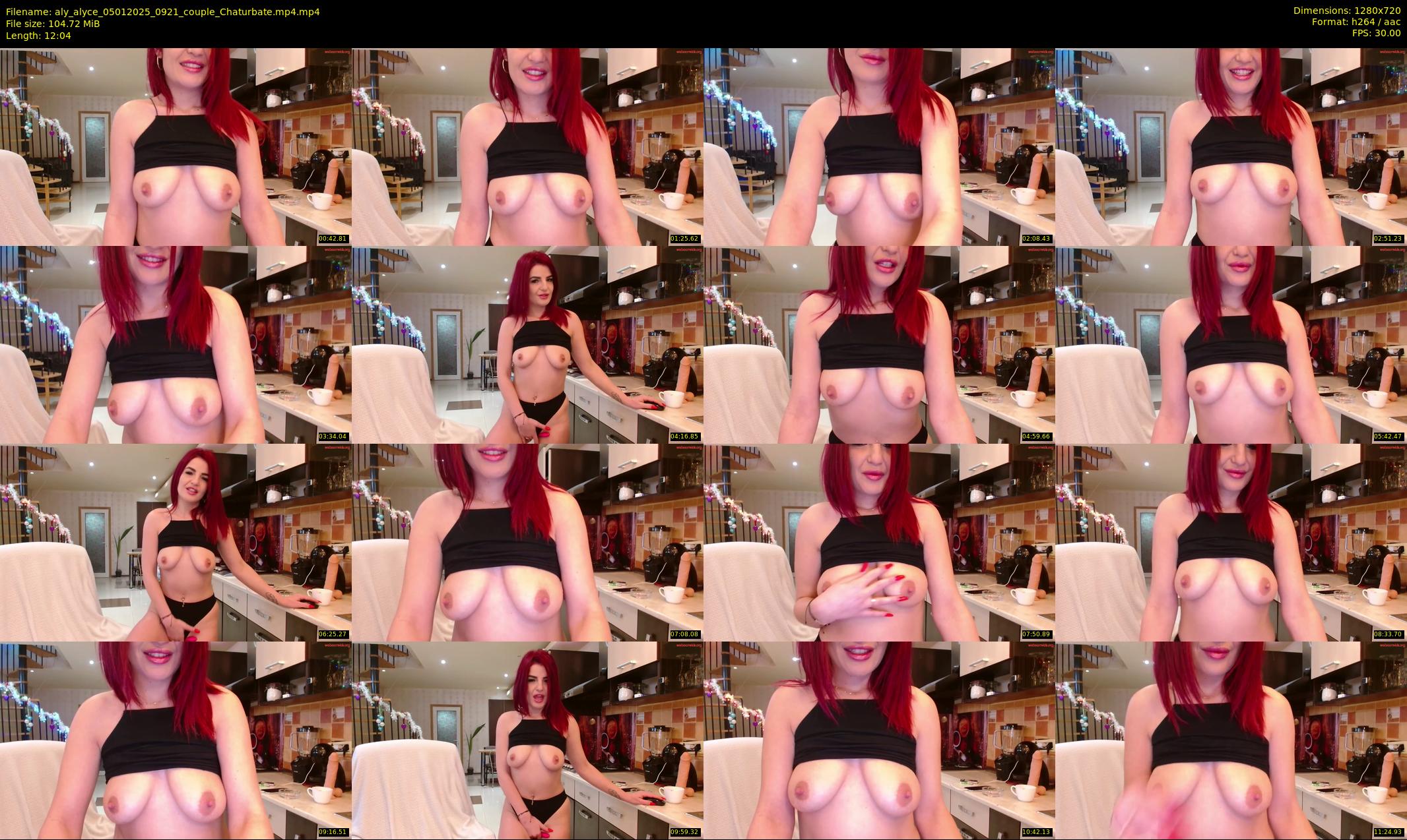 aly_alyce — 13 minute Chaturbate female cam show recording, 720p, Jan 5, 2025