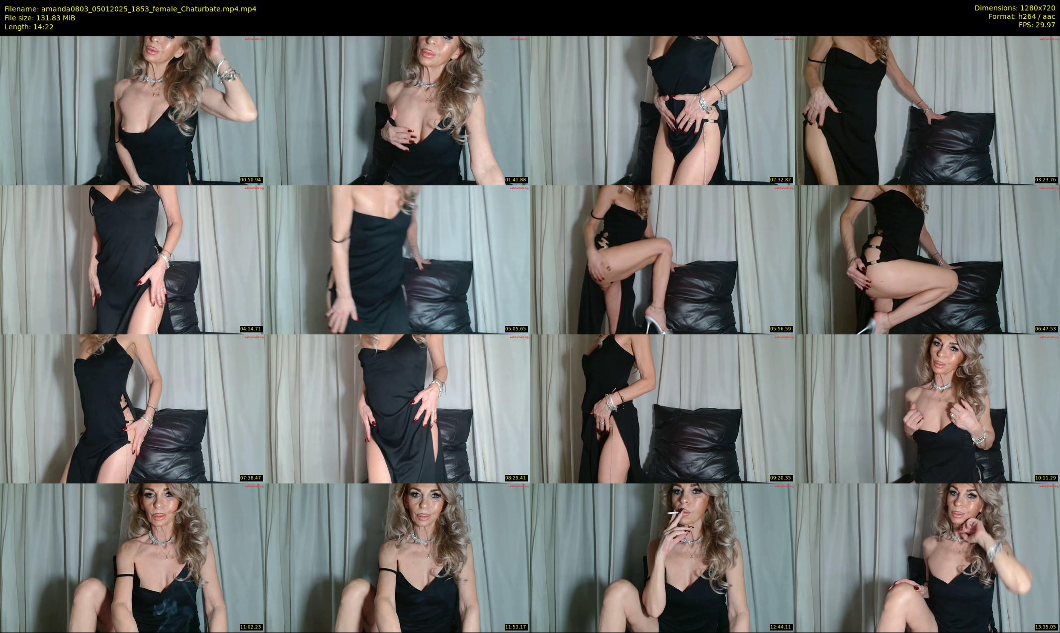 amanda0803 — 15 minute Chaturbate female cam show recording, 720p, Jan 5, 2025