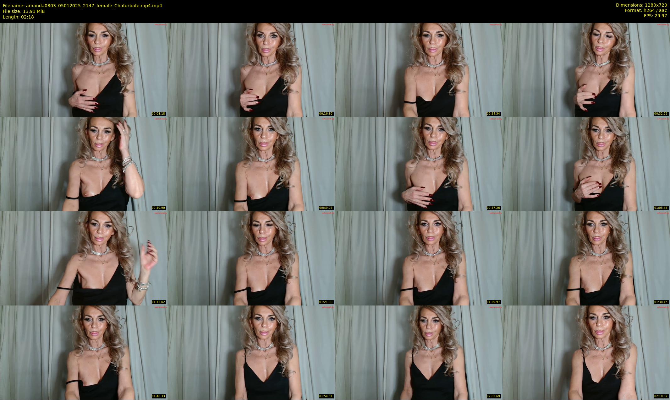amanda0803 — 3 minute Chaturbate female cam show recording, 720p, Jan 5, 2025