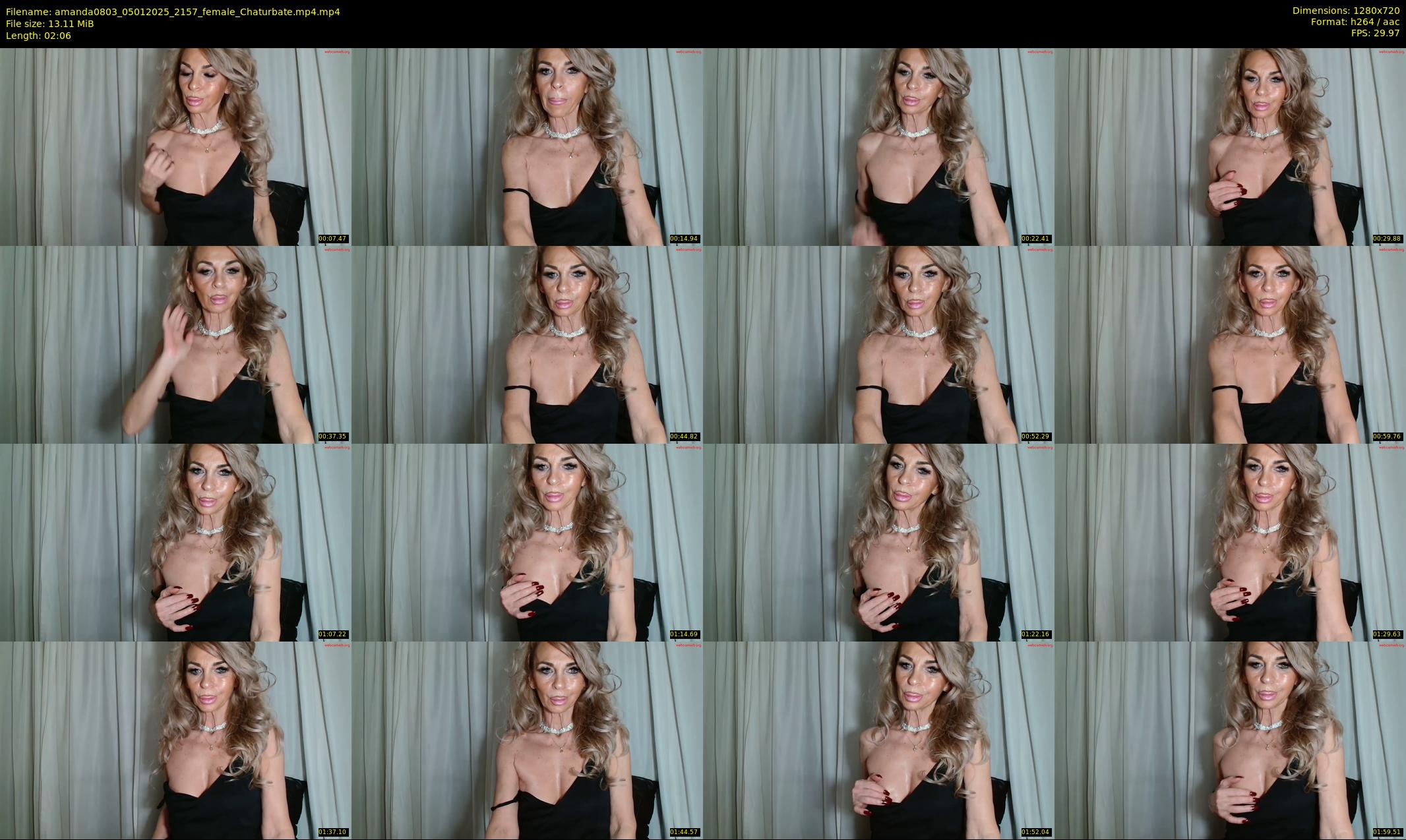 amanda0803 — 3 minute Chaturbate female cam show recording, 720p, Jan 5, 2025