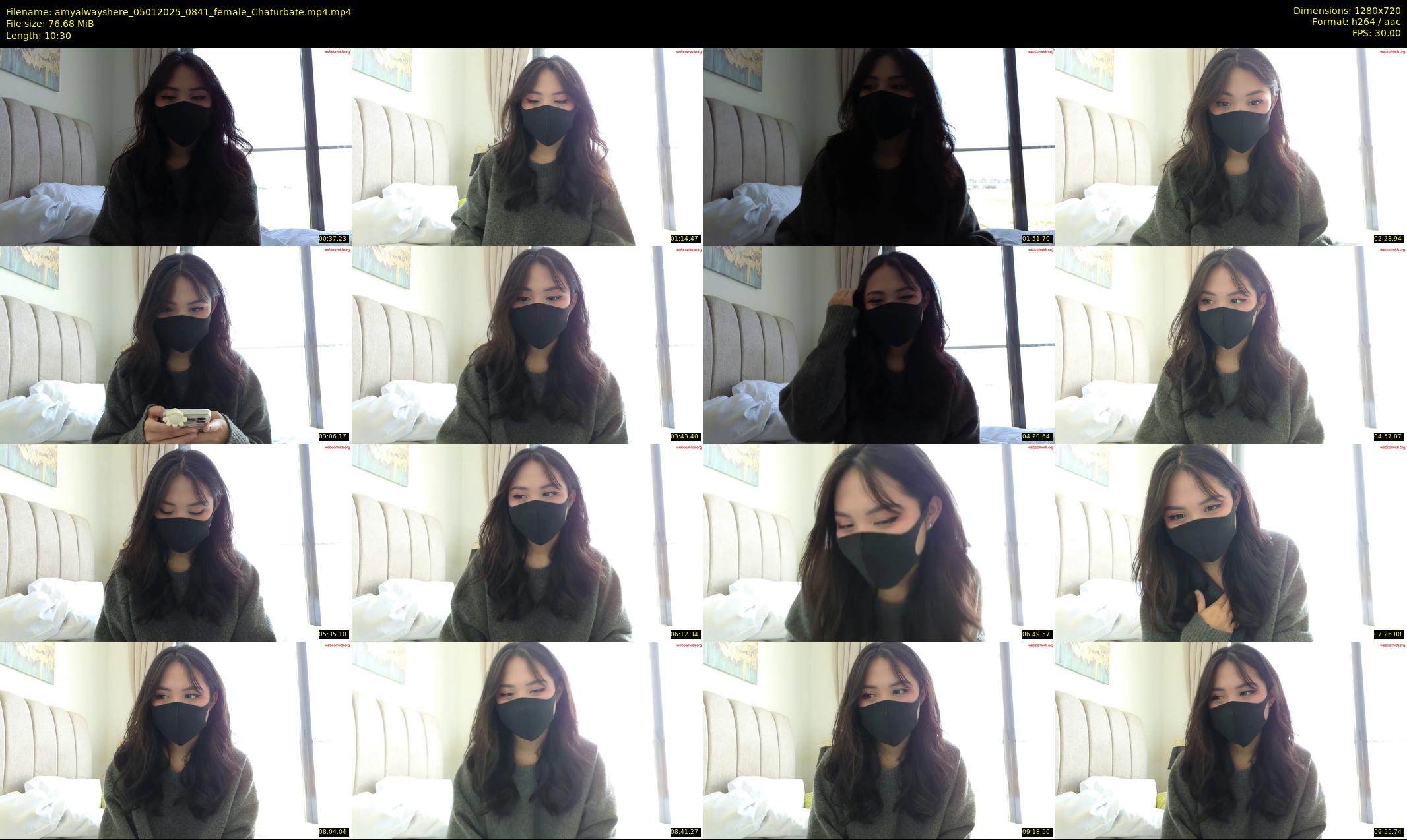 amyalwayshere — 11 minute Chaturbate female cam show recording, 720p, Jan 5, 2025