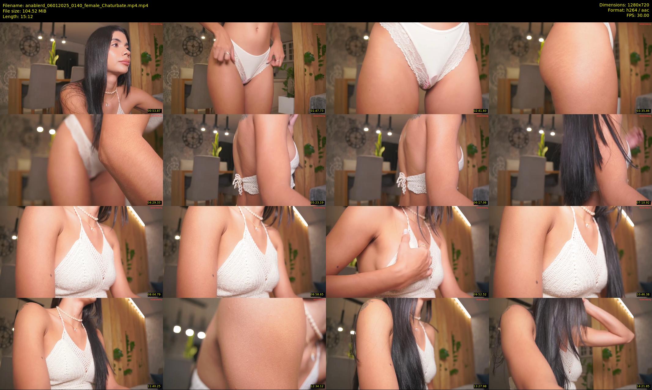 anablerd — 16 minute Chaturbate female cam show recording, 720p, Jan 6, 2025