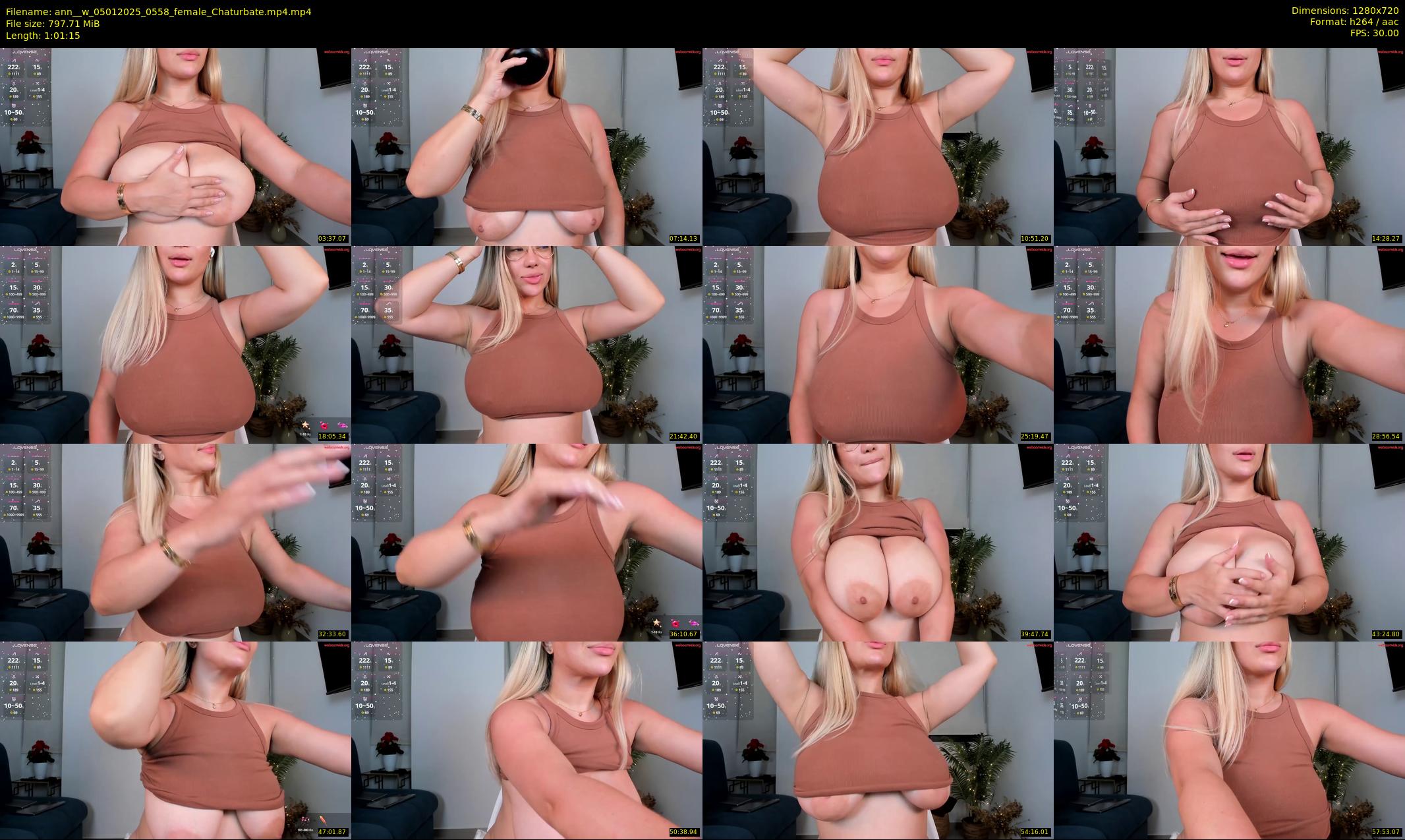 ann__w — 62 minute Chaturbate female cam show recording, 720p, Jan 5, 2025