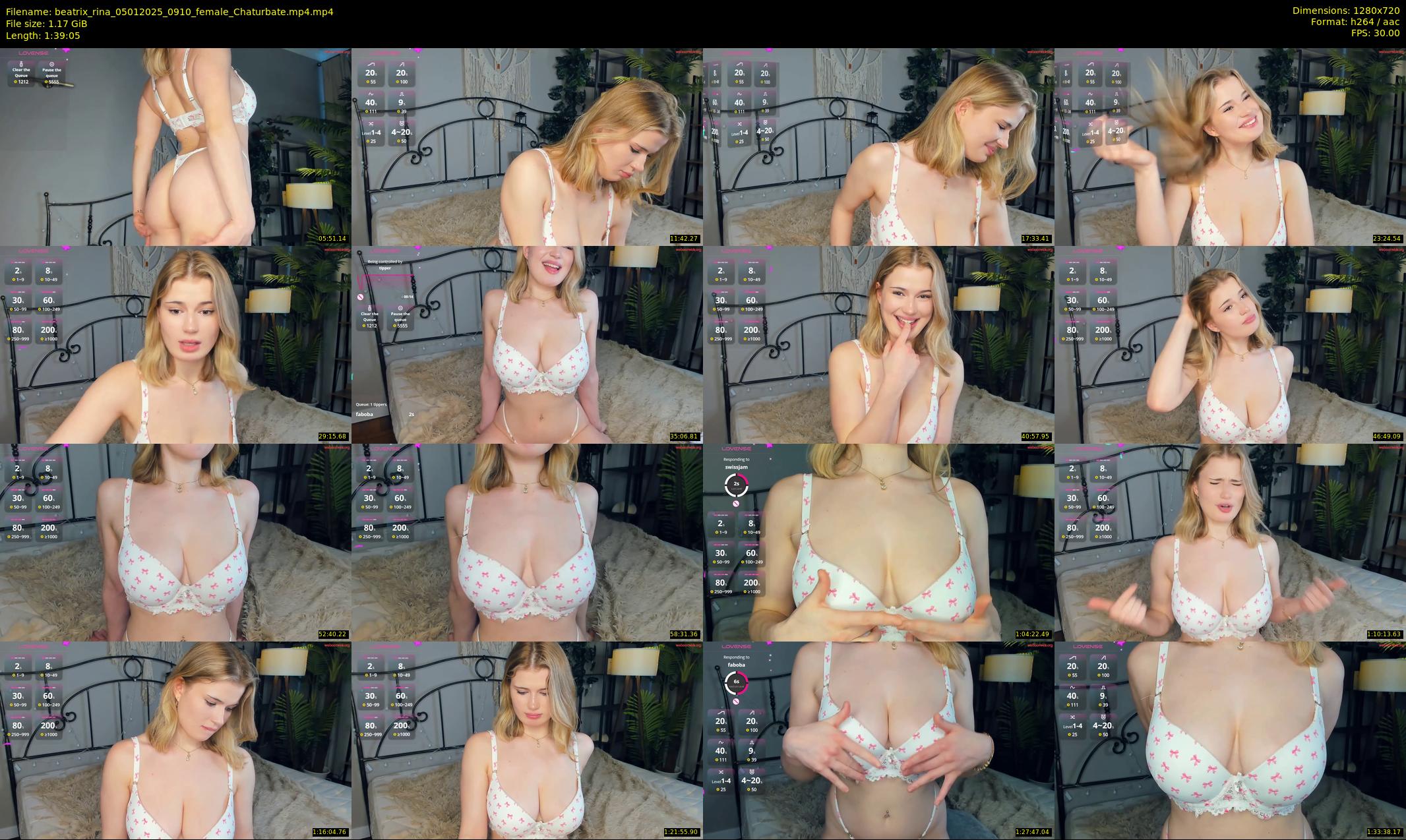 beatrix_rina — 100 minute Chaturbate female cam show recording, 720p, Jan 5, 2025