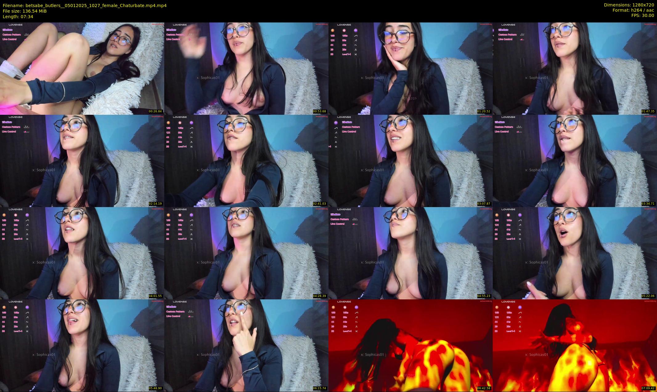 betsabe_butlers_ — 8 minute Chaturbate female cam show recording, 720p, Jan 5, 2025