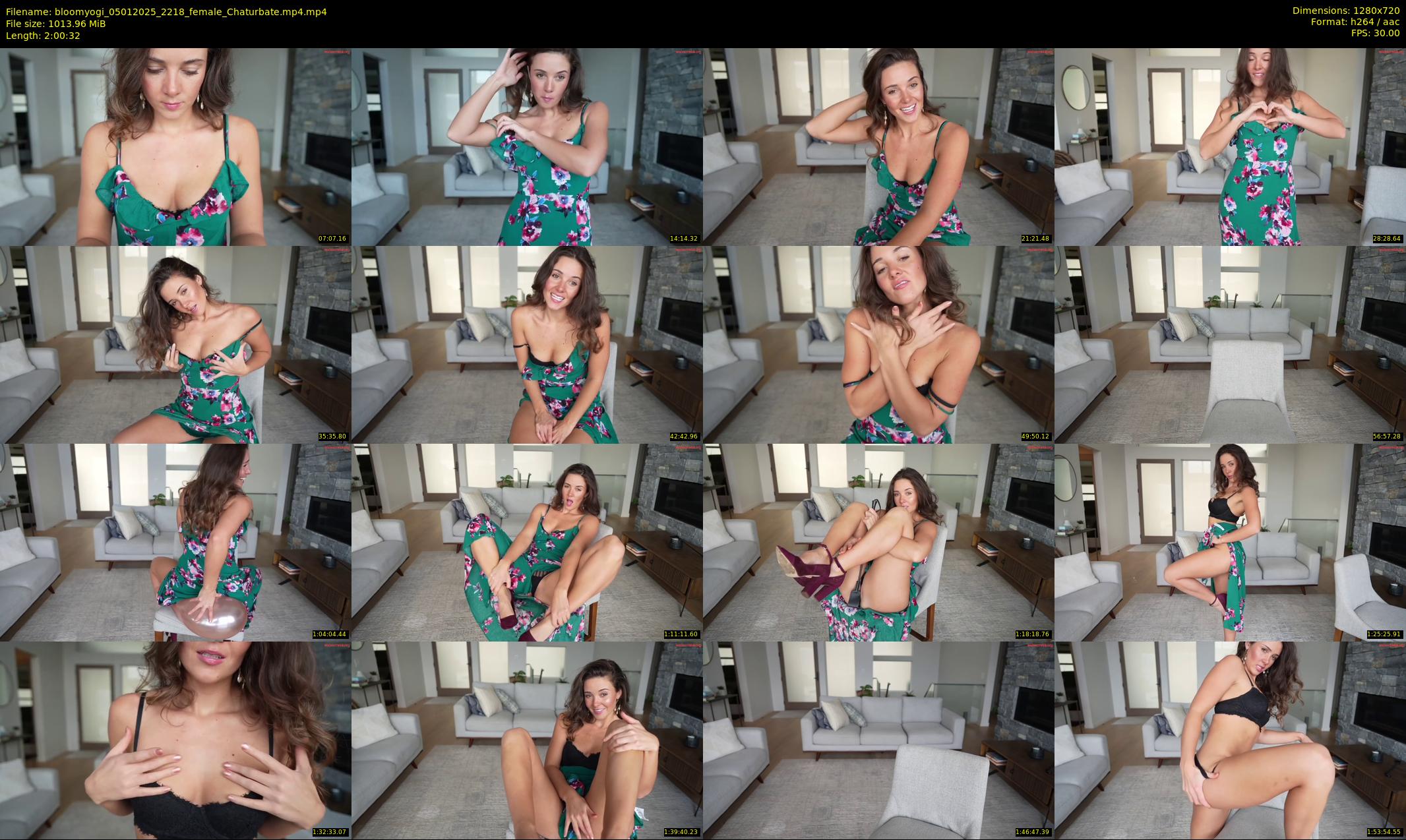 bloomyogi — 121 minute Chaturbate female cam show recording, 720p, Jan 5, 2025