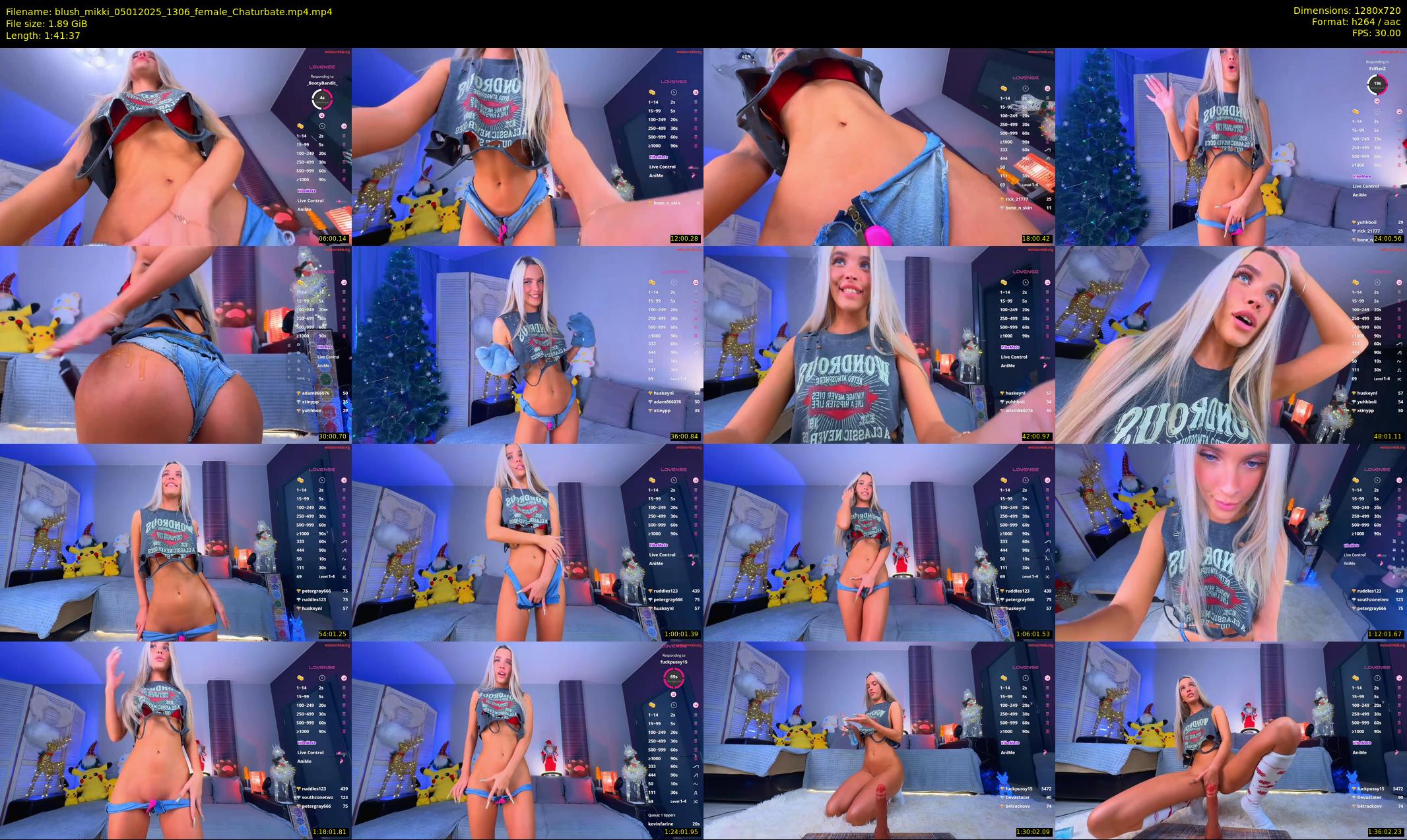 blush_mikki — 102 minute Chaturbate female cam show recording, 720p, Jan 5, 2025