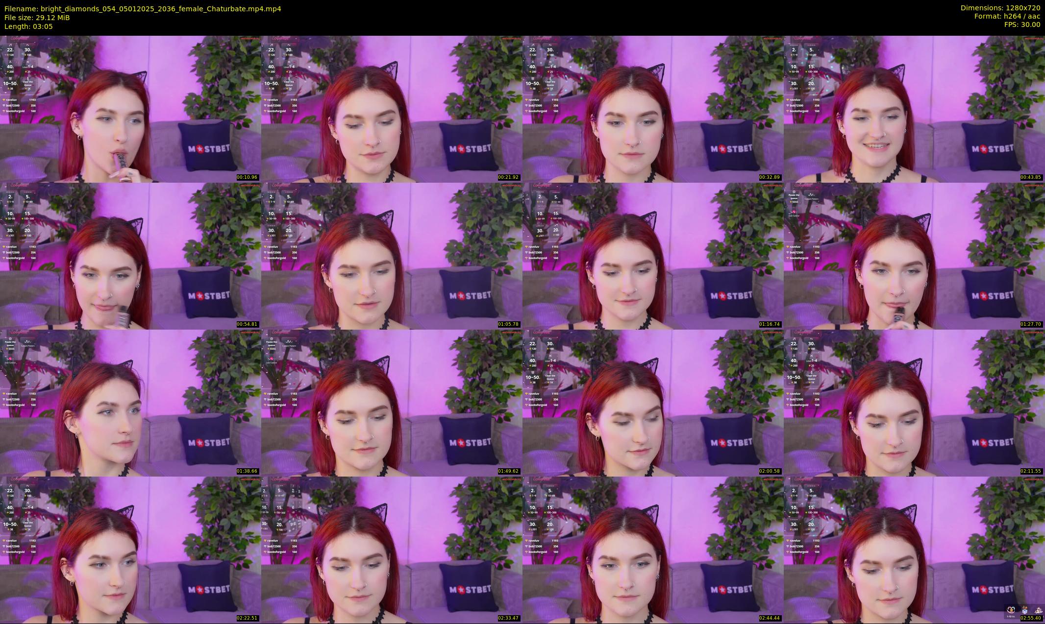 bright_diamonds_054 — 4 minute Chaturbate couple cam show recording, 720p, Jan 5, 2025
