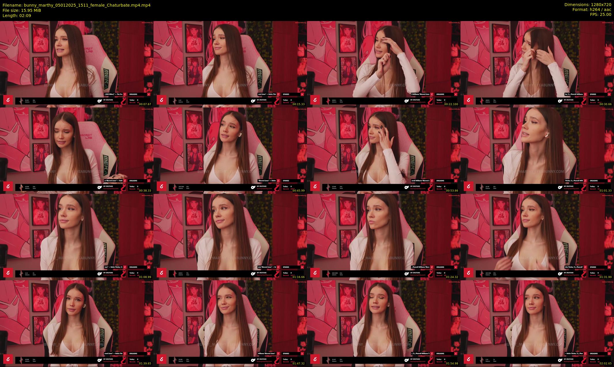 bunny_marthy — 3 minute Chaturbate female cam show recording, 720p, Jan 5, 2025