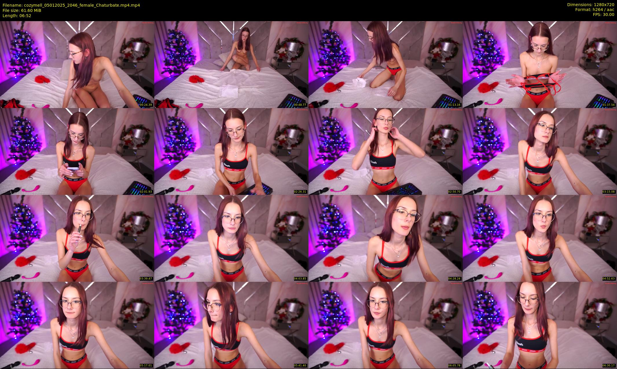cozymell — 7 minute Chaturbate female cam show recording, 720p, Jan 5, 2025