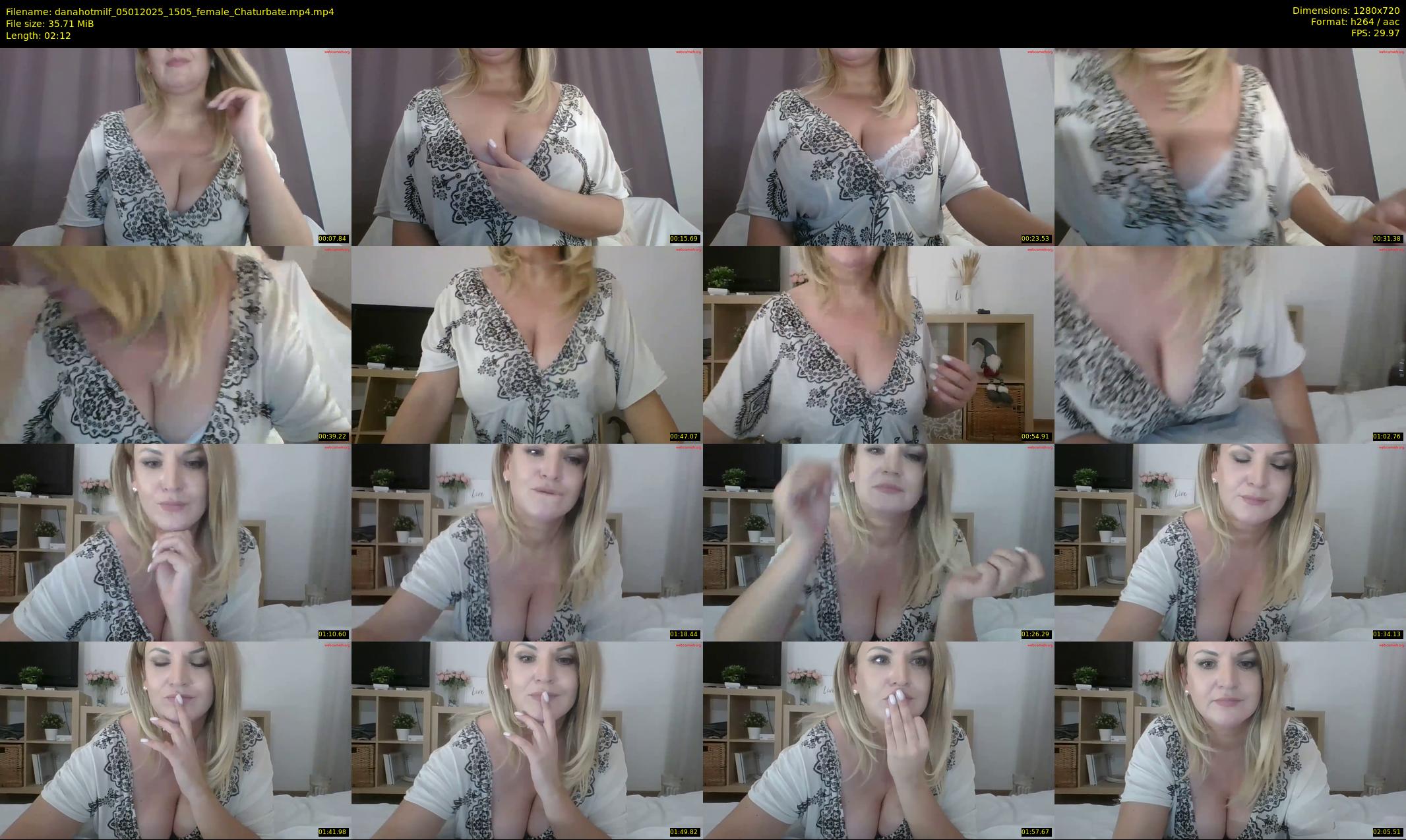 danahotmilf — 3 minute Chaturbate female cam show recording, 720p, Jan 5, 2025