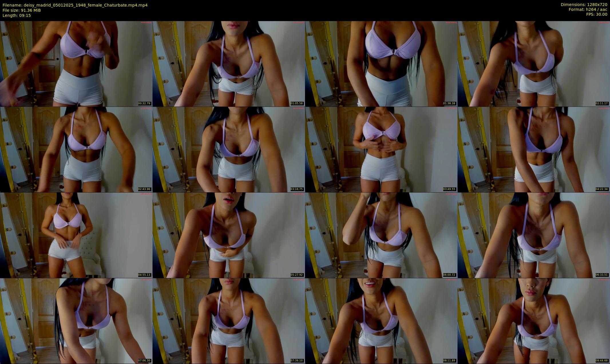 deisy_madrid — 10 minute Chaturbate female cam show recording, 720p, Jan 5, 2025
