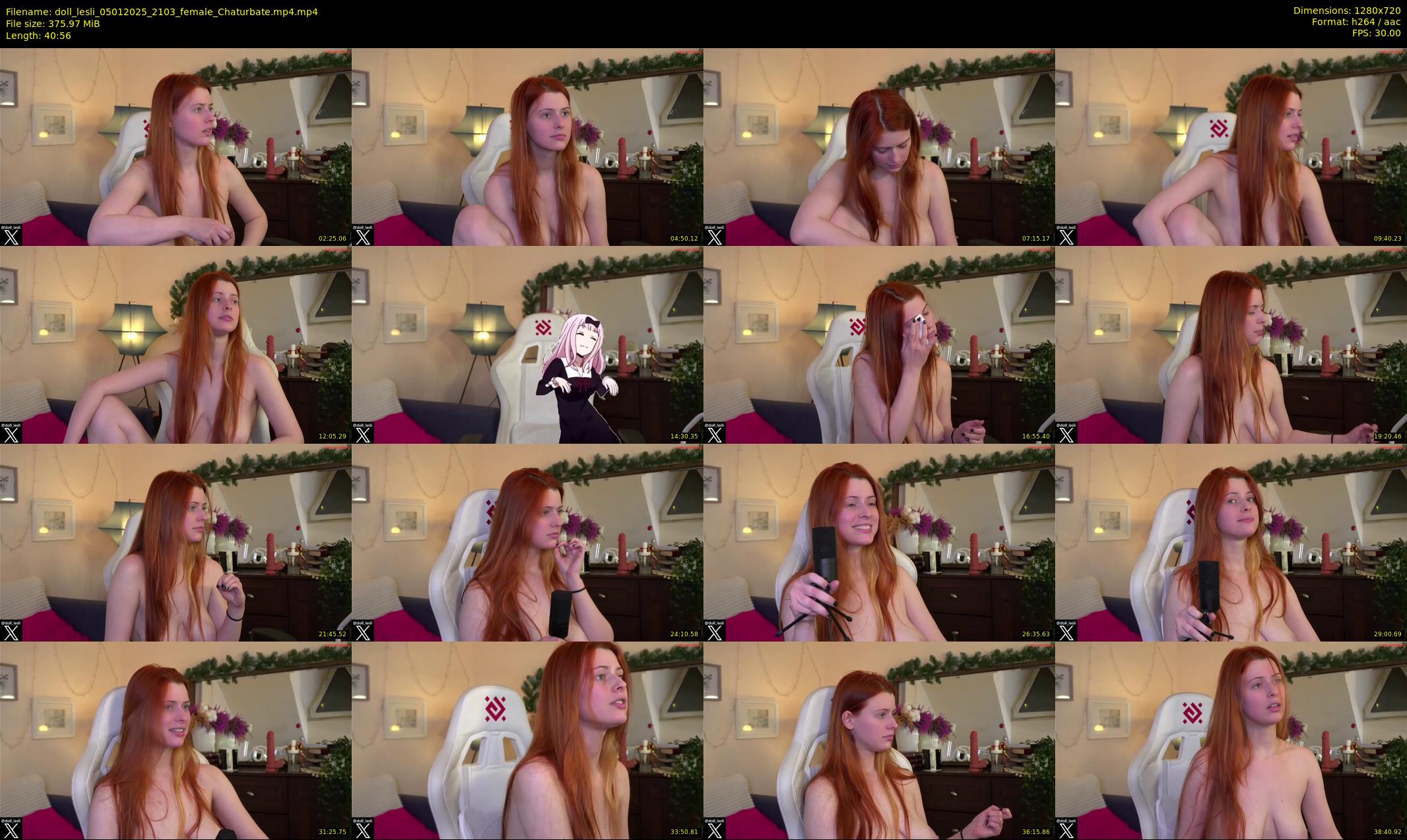 doll_lesli — 41 minute Chaturbate female cam show recording, 720p, Jan 5, 2025