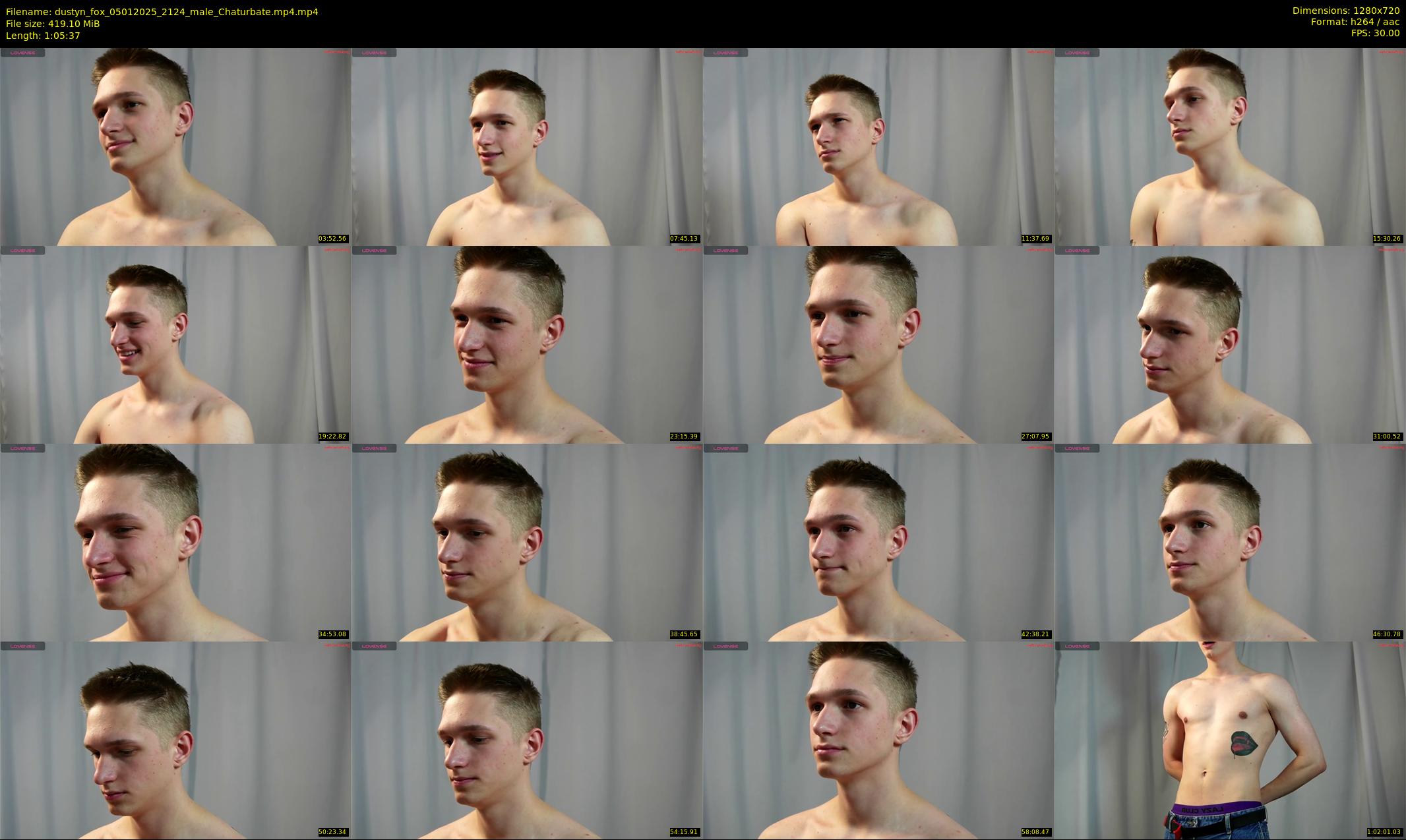 dustyn_fox — 66 minute Chaturbate male cam show recording, 720p, Jan 5, 2025