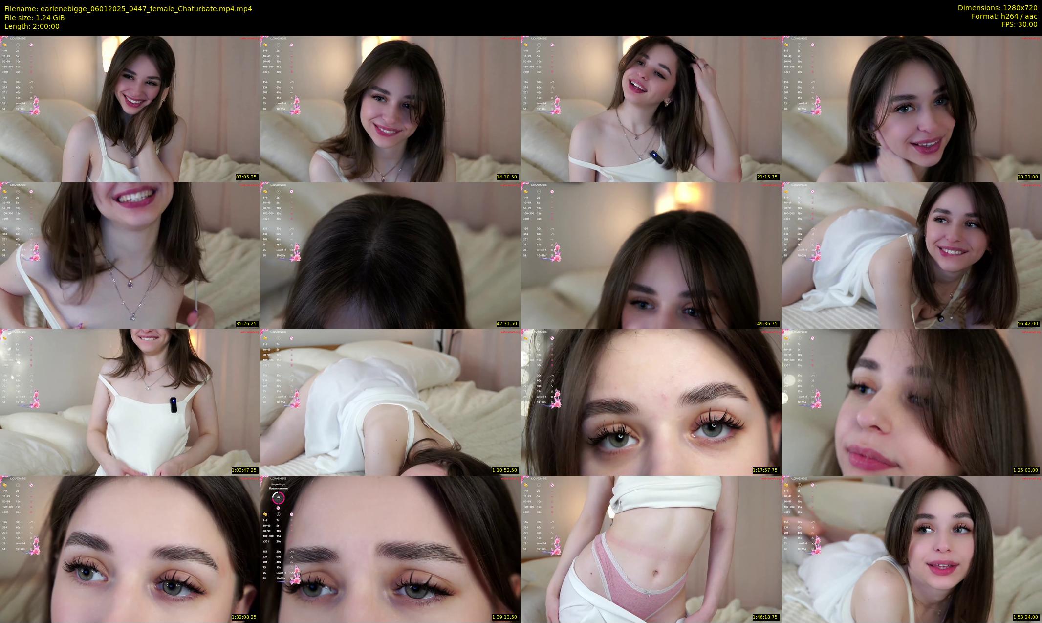 earlenebigge — 120 minute Chaturbate female cam show recording, 720p, Jan 6, 2025