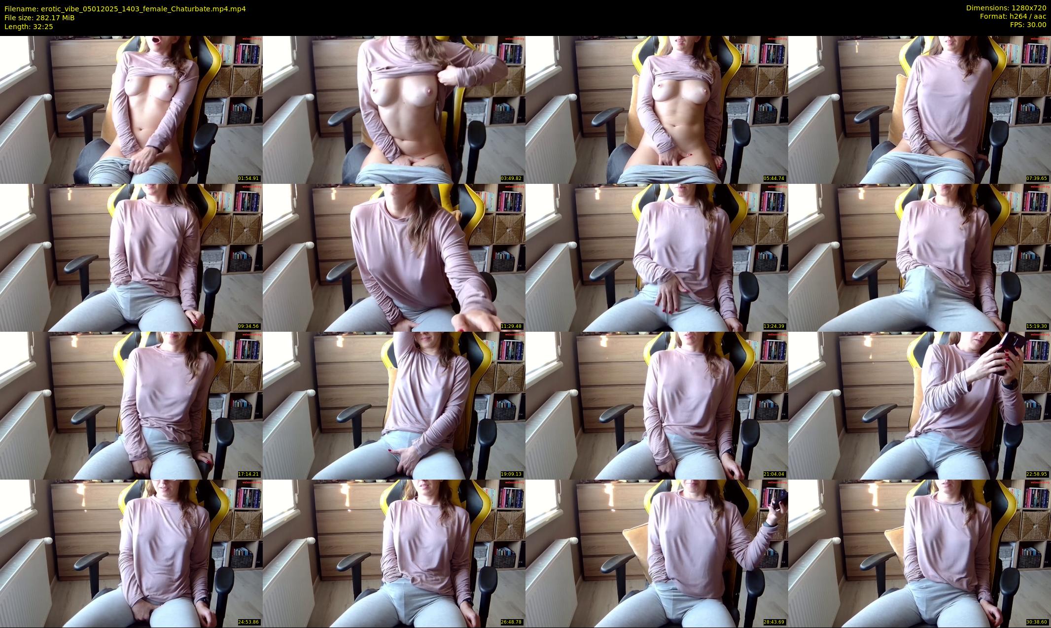 erotic_vibe — 33 minute Chaturbate female cam show recording, 720p, Jan 5, 2025