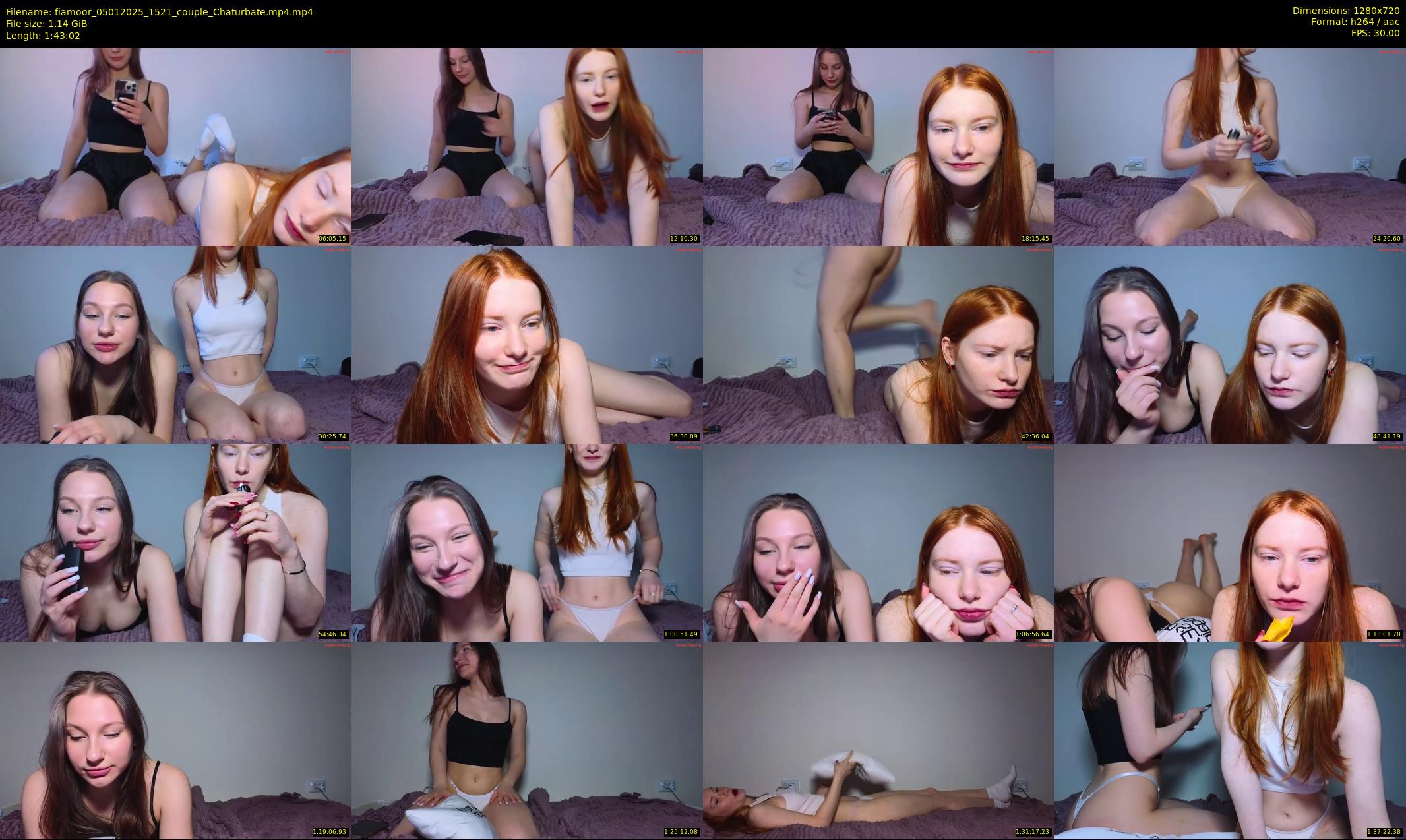 fiamoor — 104 minute Chaturbate female cam show recording, 720p, Jan 5, 2025