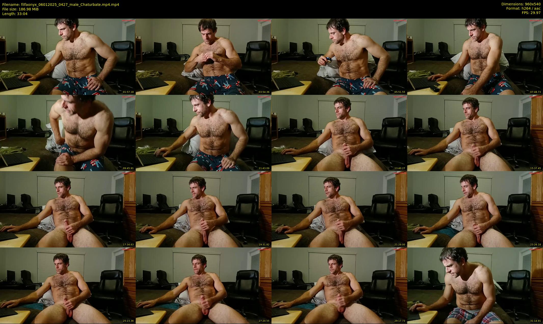 filfaonyx — 34 minute Chaturbate male cam show recording, 480p, Jan 6, 2025