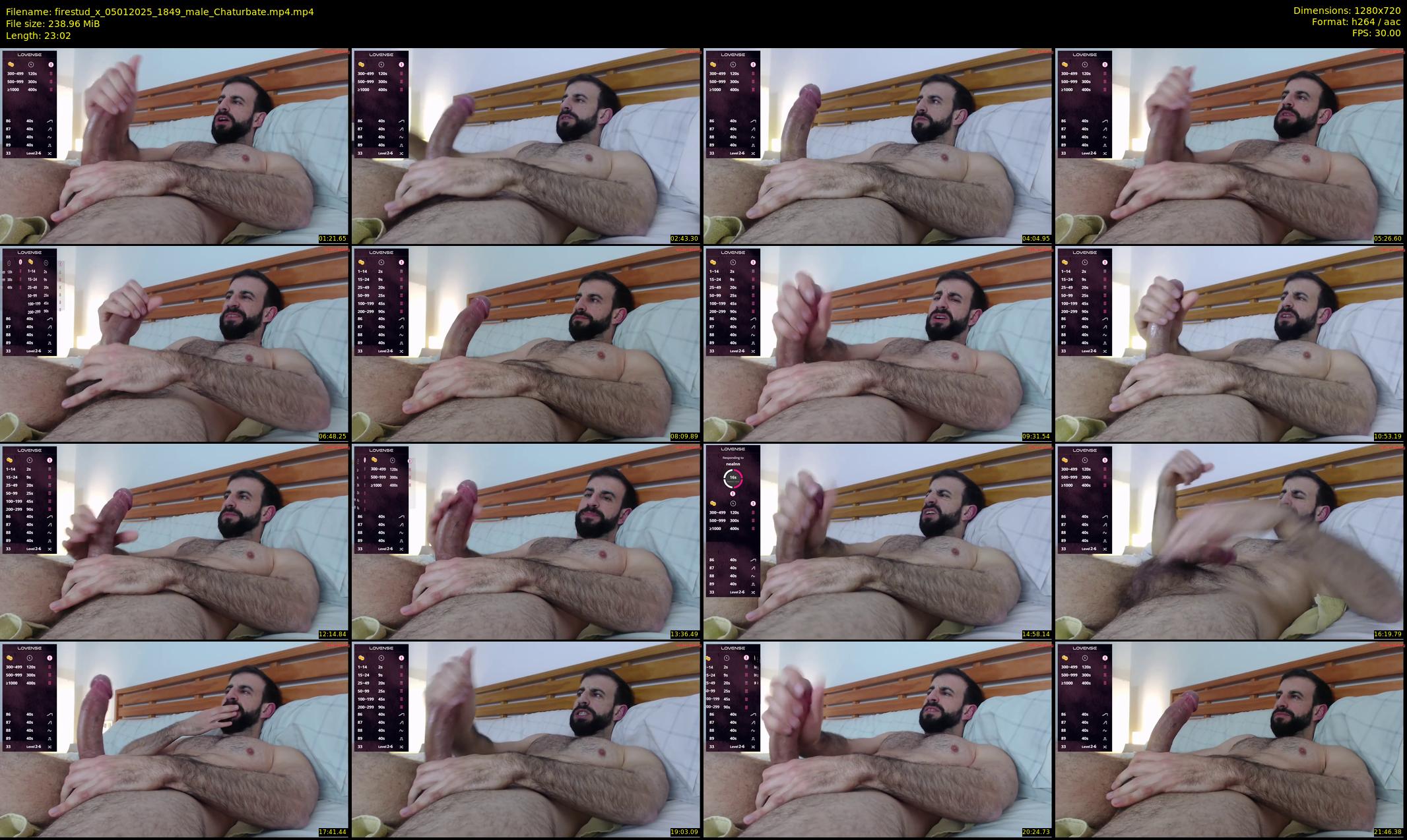 firestud_x — 24 minute Chaturbate male cam show recording, 720p, Jan 5, 2025