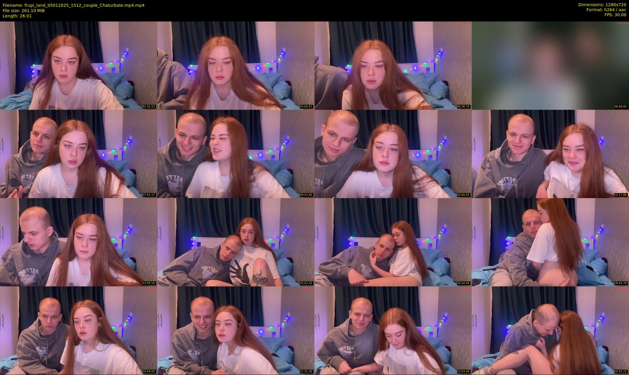 frupi_land — 27 minute Chaturbate couple cam show recording, 720p, Jan 5, 2025