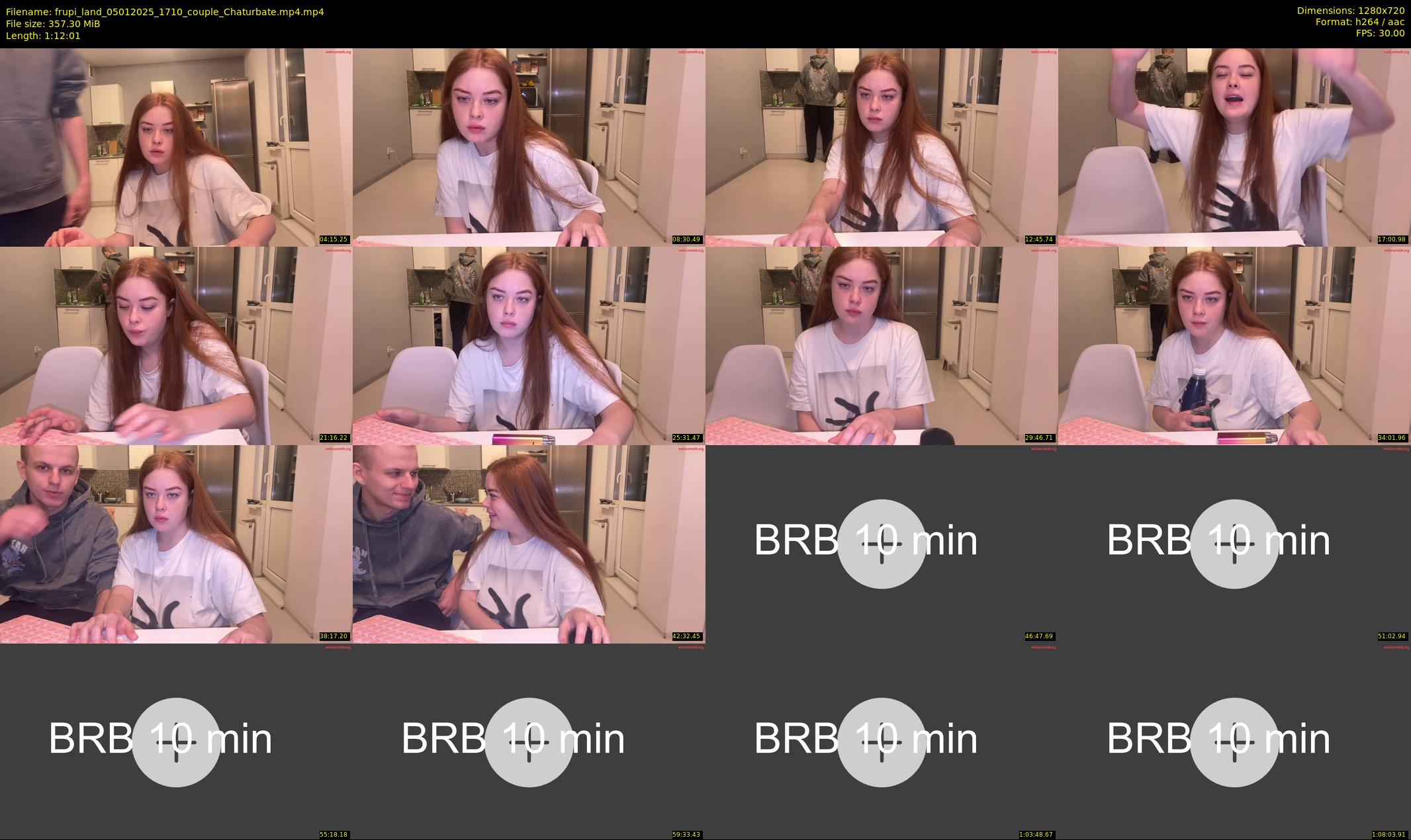 frupi_land — 73 minute Chaturbate couple cam show recording, 720p, Jan 5, 2025