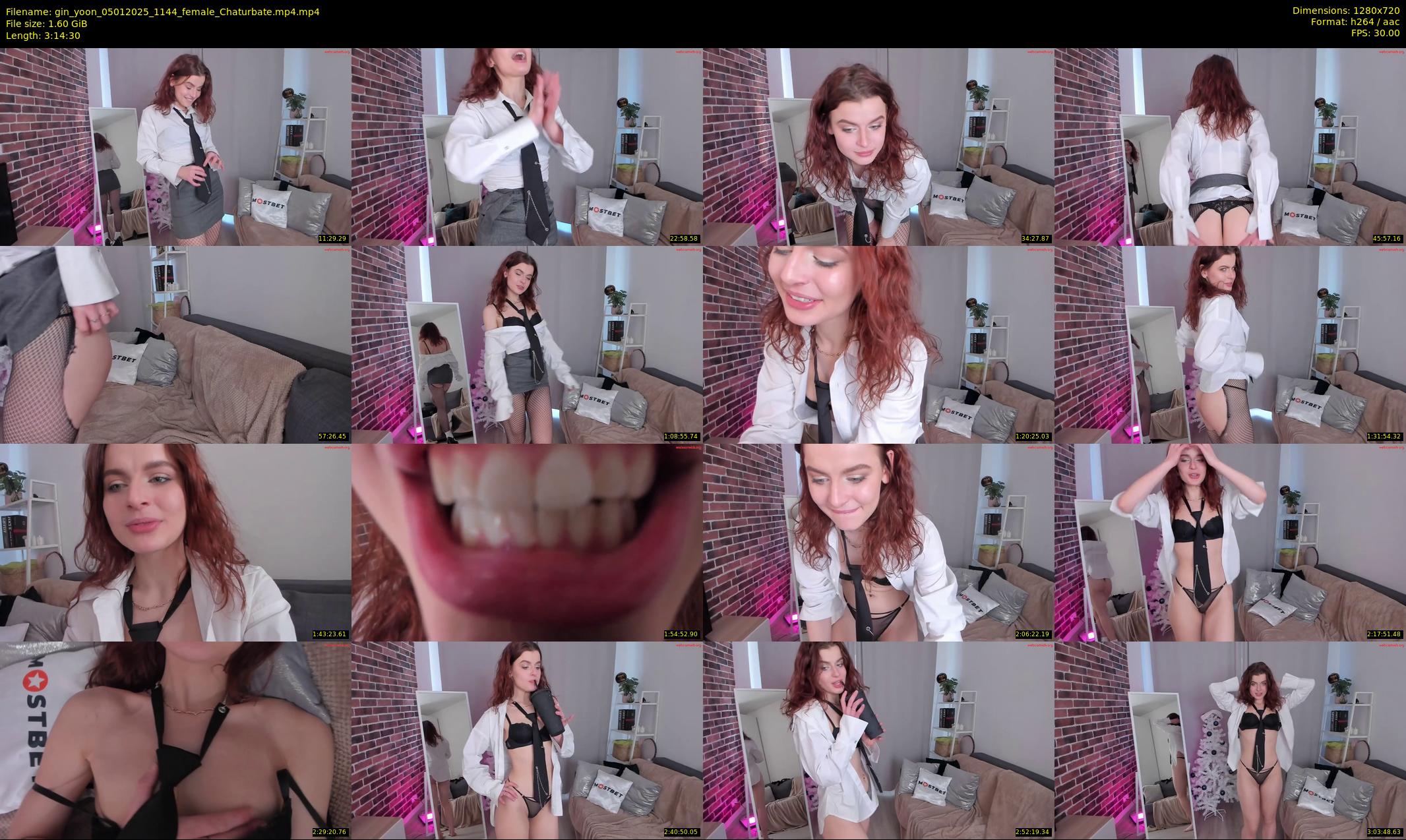 gin_yoon — 195 minute Chaturbate female cam show recording, 720p, Jan 5, 2025