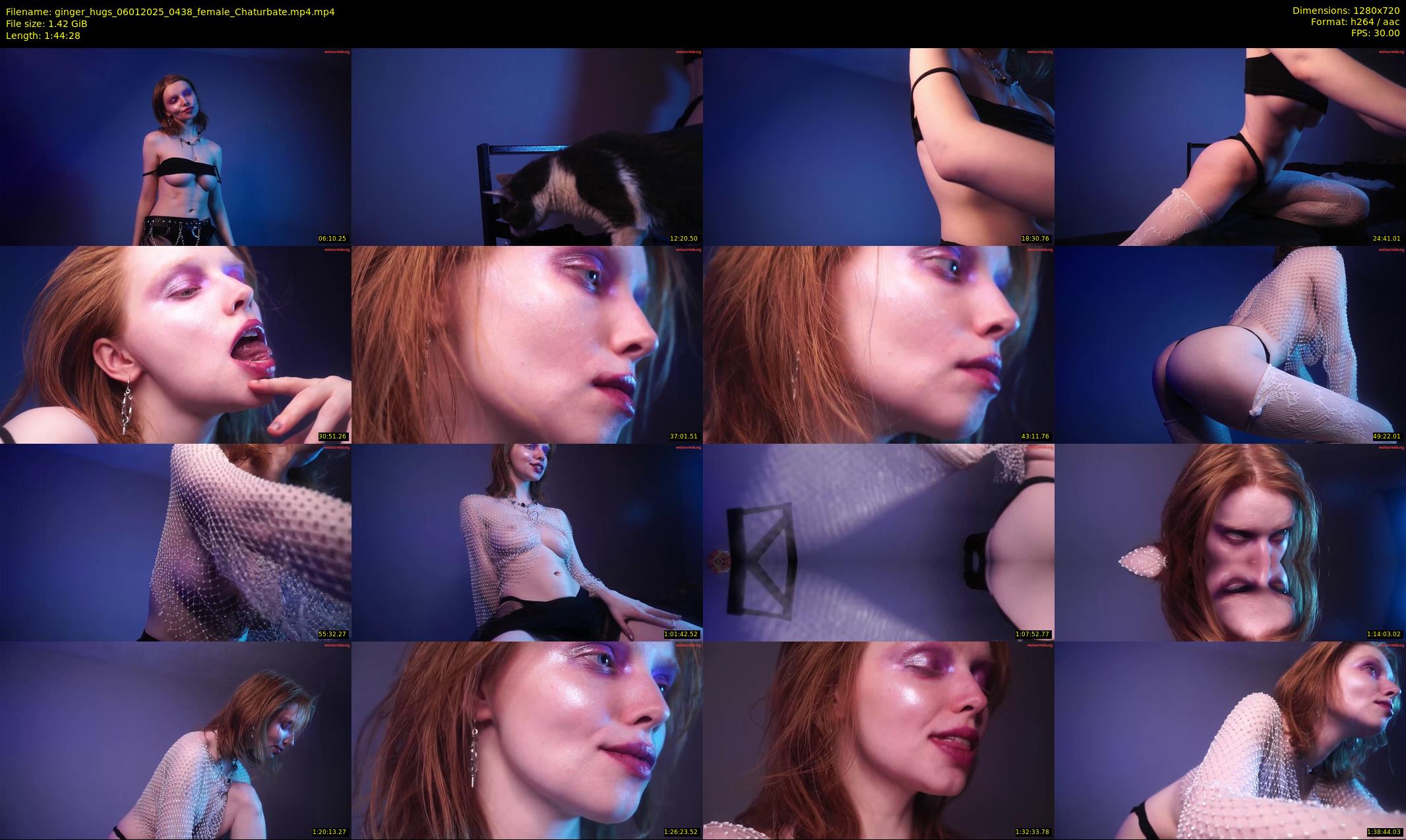 ginger_hugs — 105 minute Chaturbate female cam show recording, 720p, Jan 6, 2025