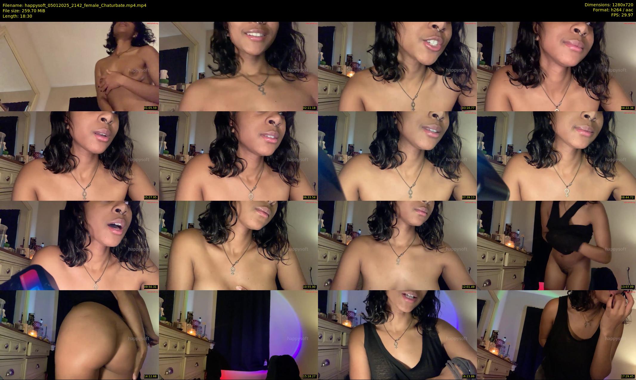 happysoft — 19 minute Chaturbate female cam show recording, 720p, Jan 5, 2025