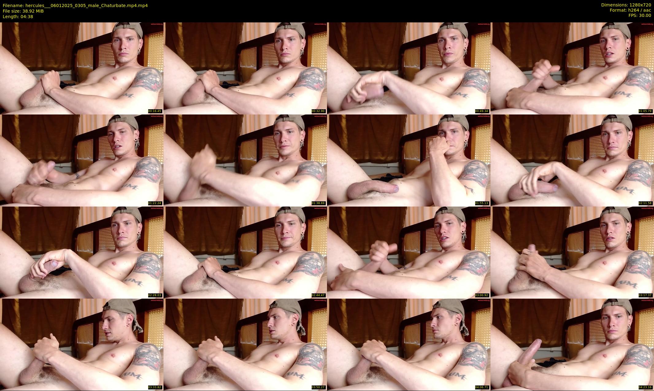hercules__ — 5 minute Chaturbate male cam show recording, 720p, Jan 6, 2025
