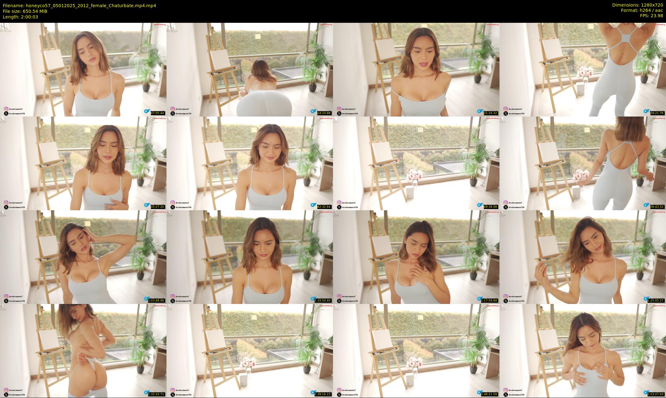 honeyco57 — 121 minute Chaturbate female cam show recording, 720p, Jan 5, 2025