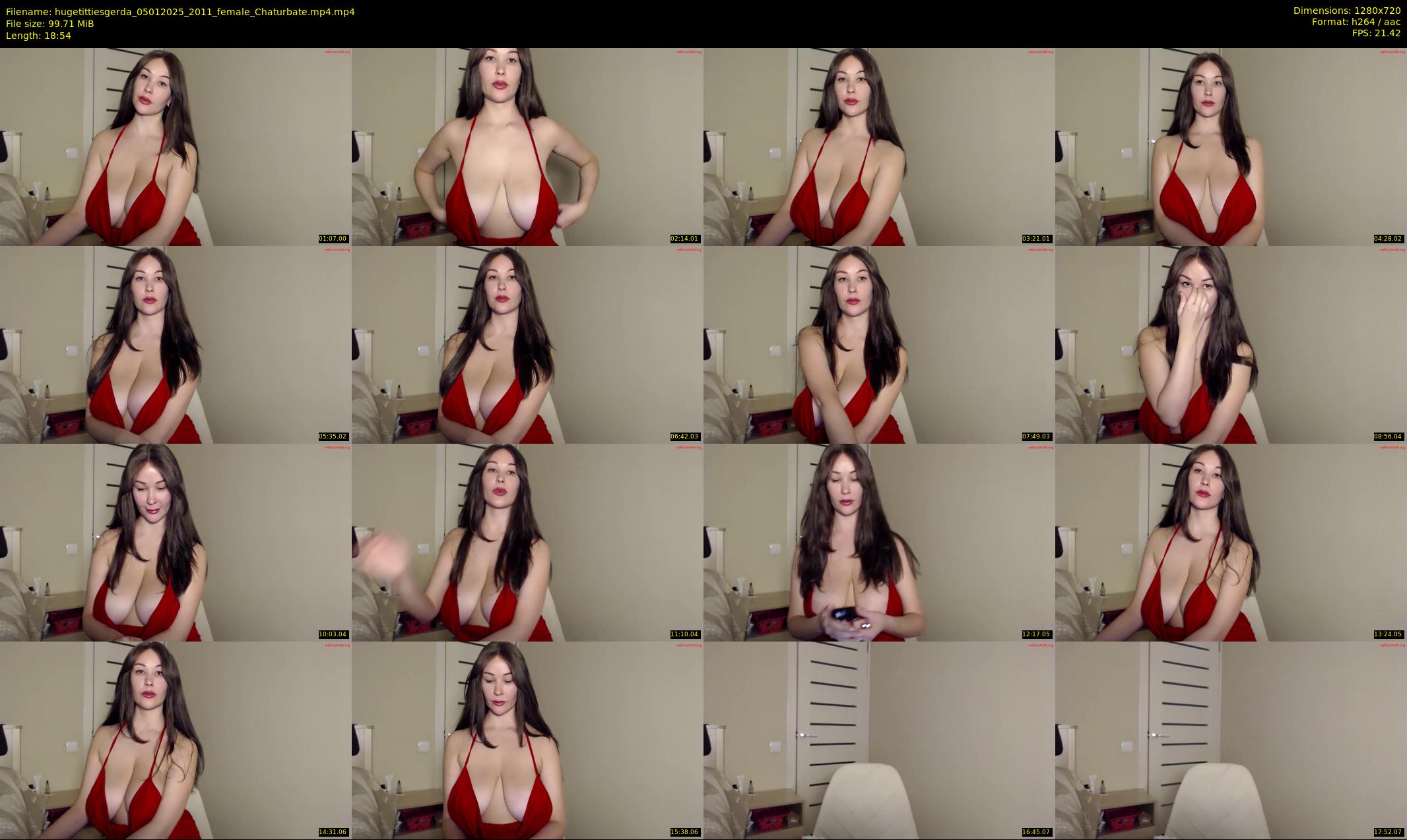hugetittiesgerda — 19 minute Chaturbate female cam show recording, 720p, Jan 5, 2025