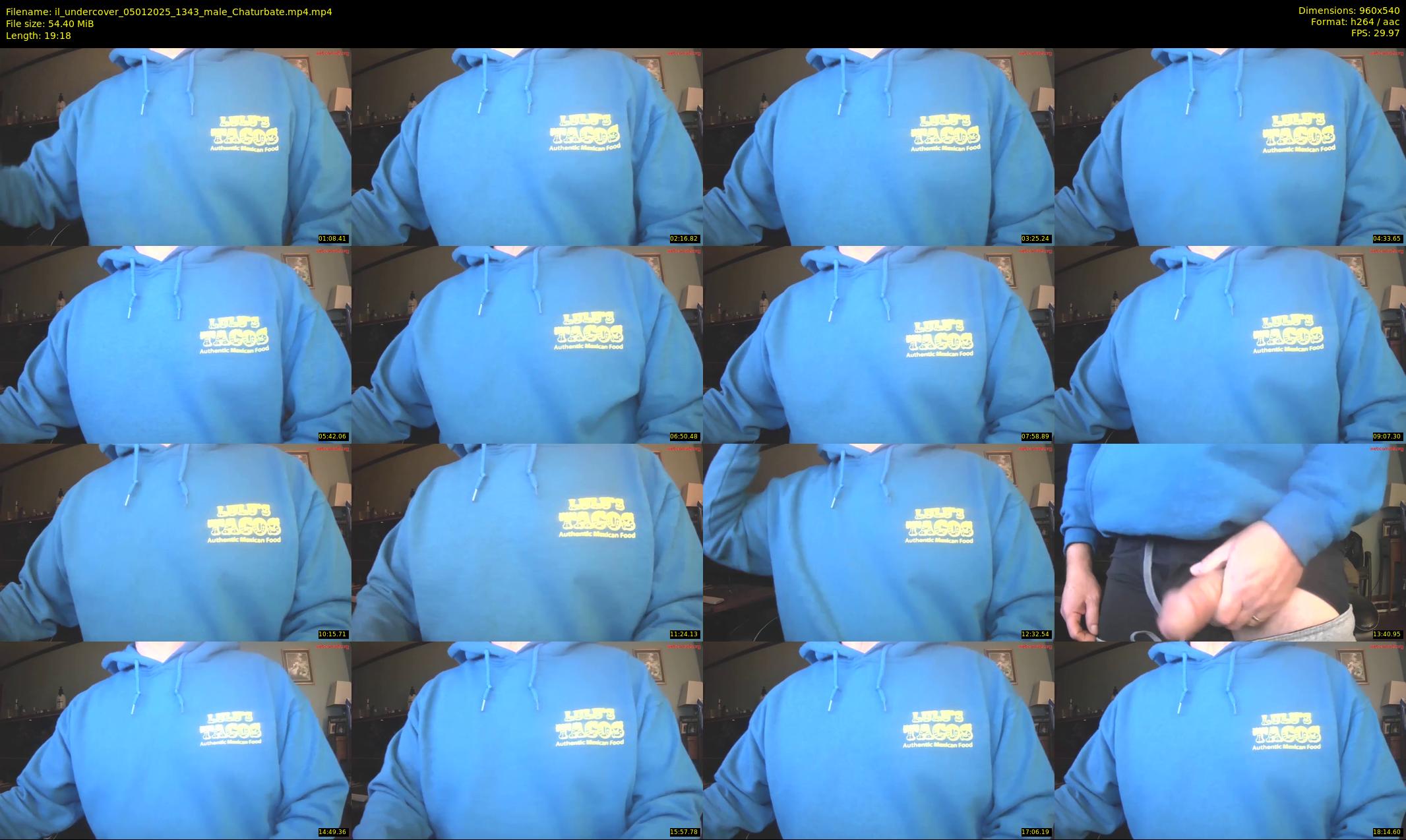 il_undercover — 20 minute Chaturbate male cam show recording, 480p, Jan 5, 2025