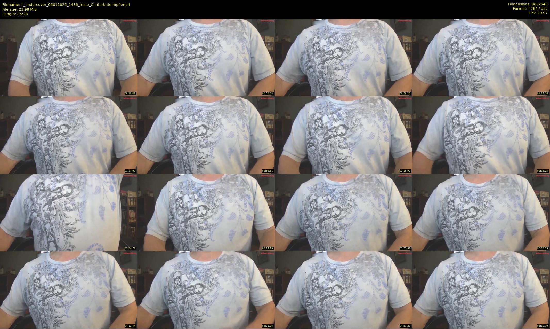 il_undercover — 6 minute Chaturbate male cam show recording, 480p, Jan 5, 2025