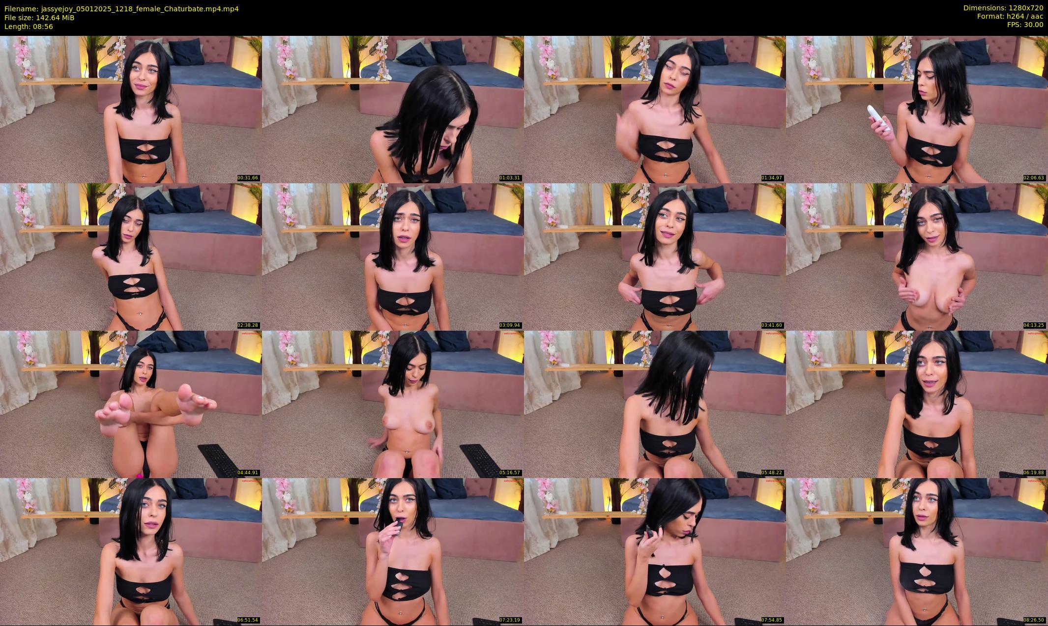 jassyejoy — 9 minute Chaturbate female cam show recording, 720p, Jan 5, 2025