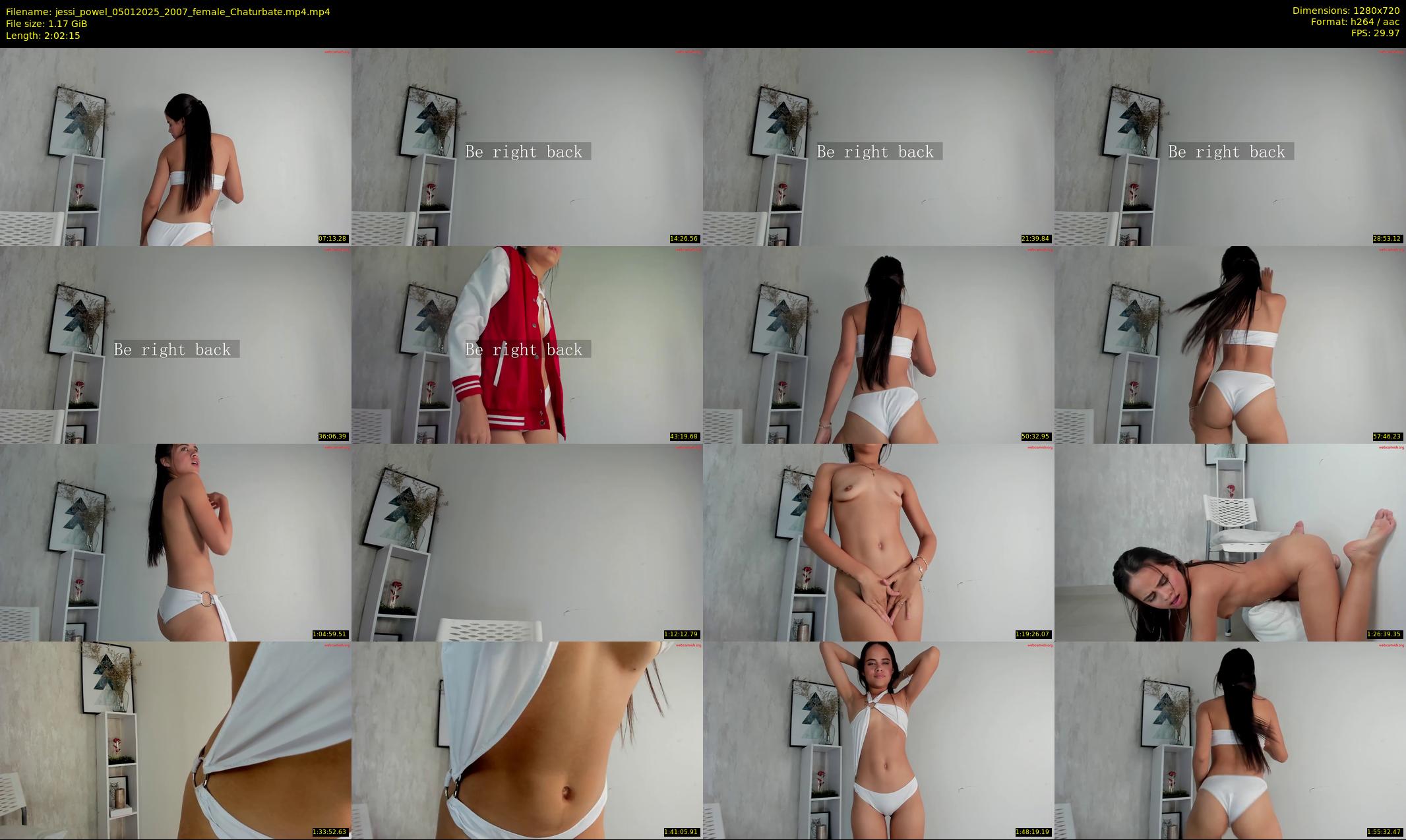 jessi_powel — 123 minute Chaturbate female cam show recording, 720p, Jan 5, 2025