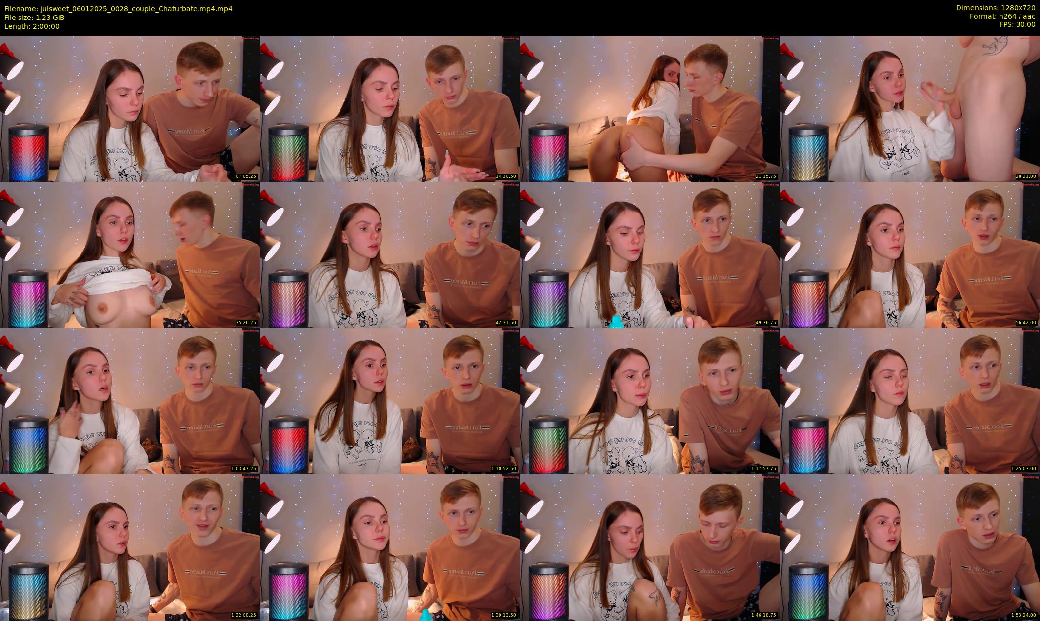 julsweet — 120 minute Chaturbate male cam show recording, 720p, Jan 6, 2025