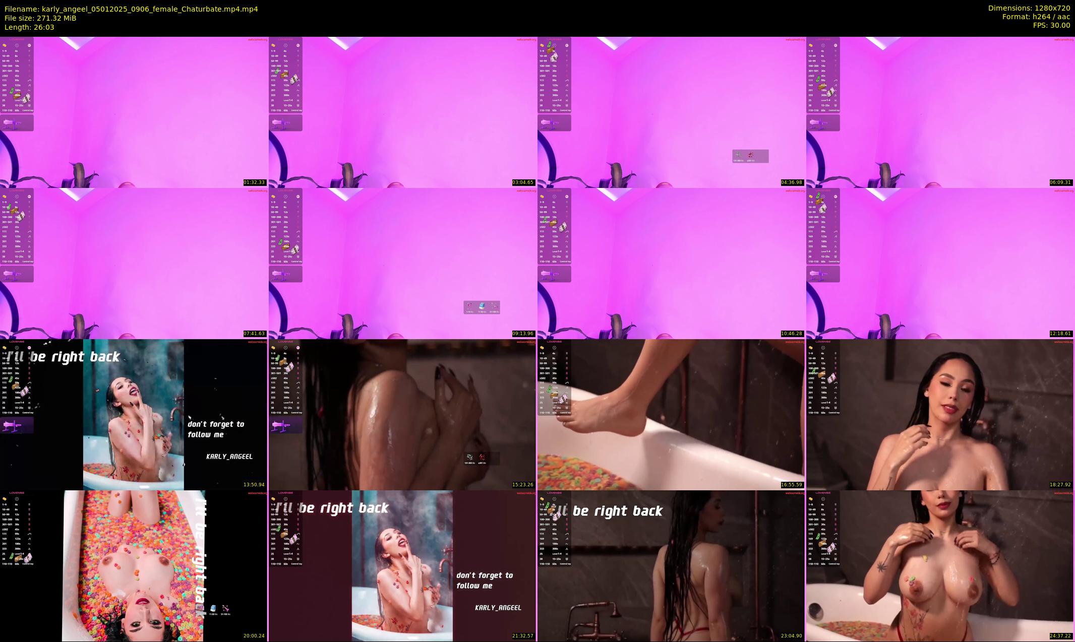 karly_angeel — 27 minute Chaturbate couple cam show recording, 720p, Jan 5, 2025