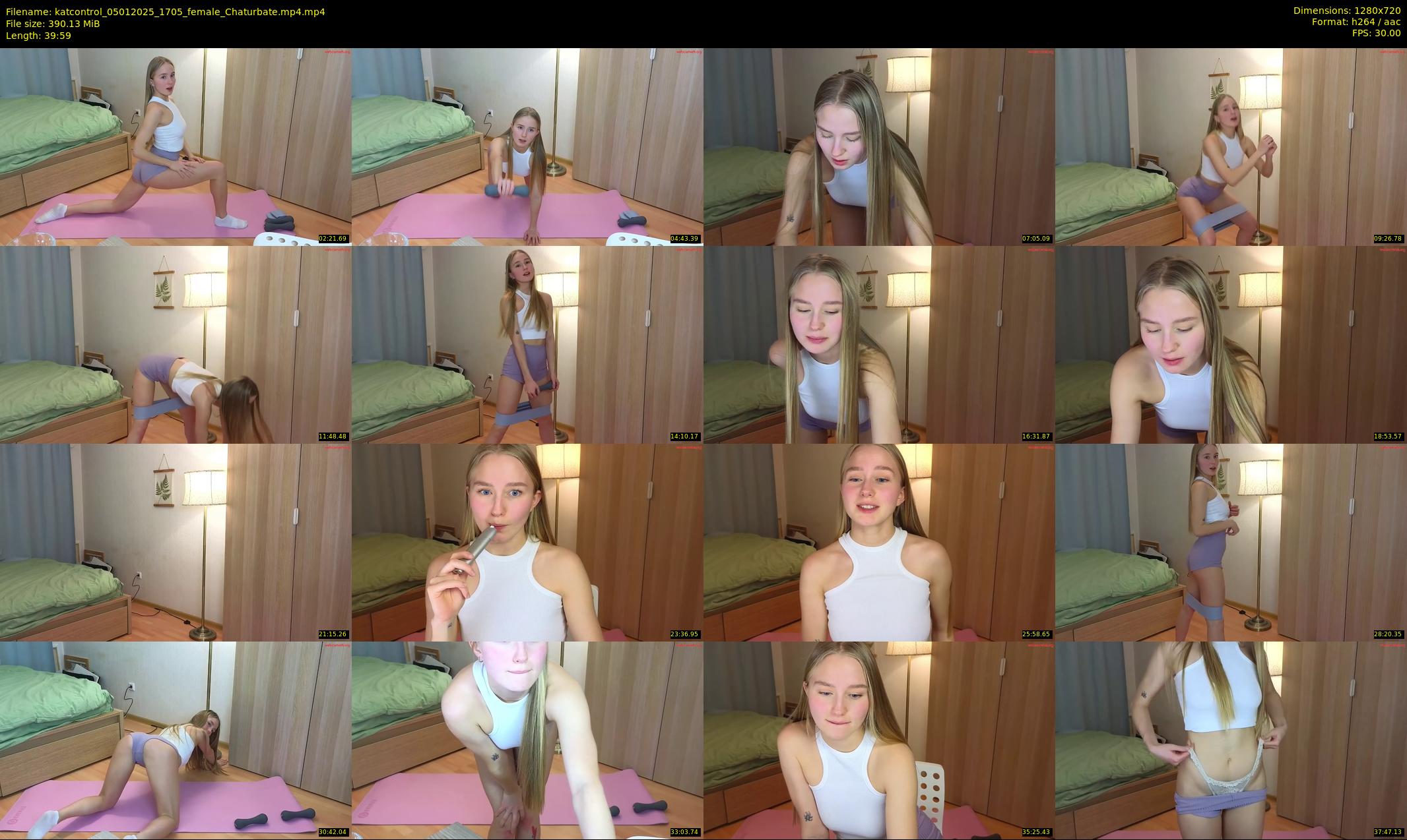 katcontrol — 40 minute Chaturbate female cam show recording, 720p, Jan 5, 2025